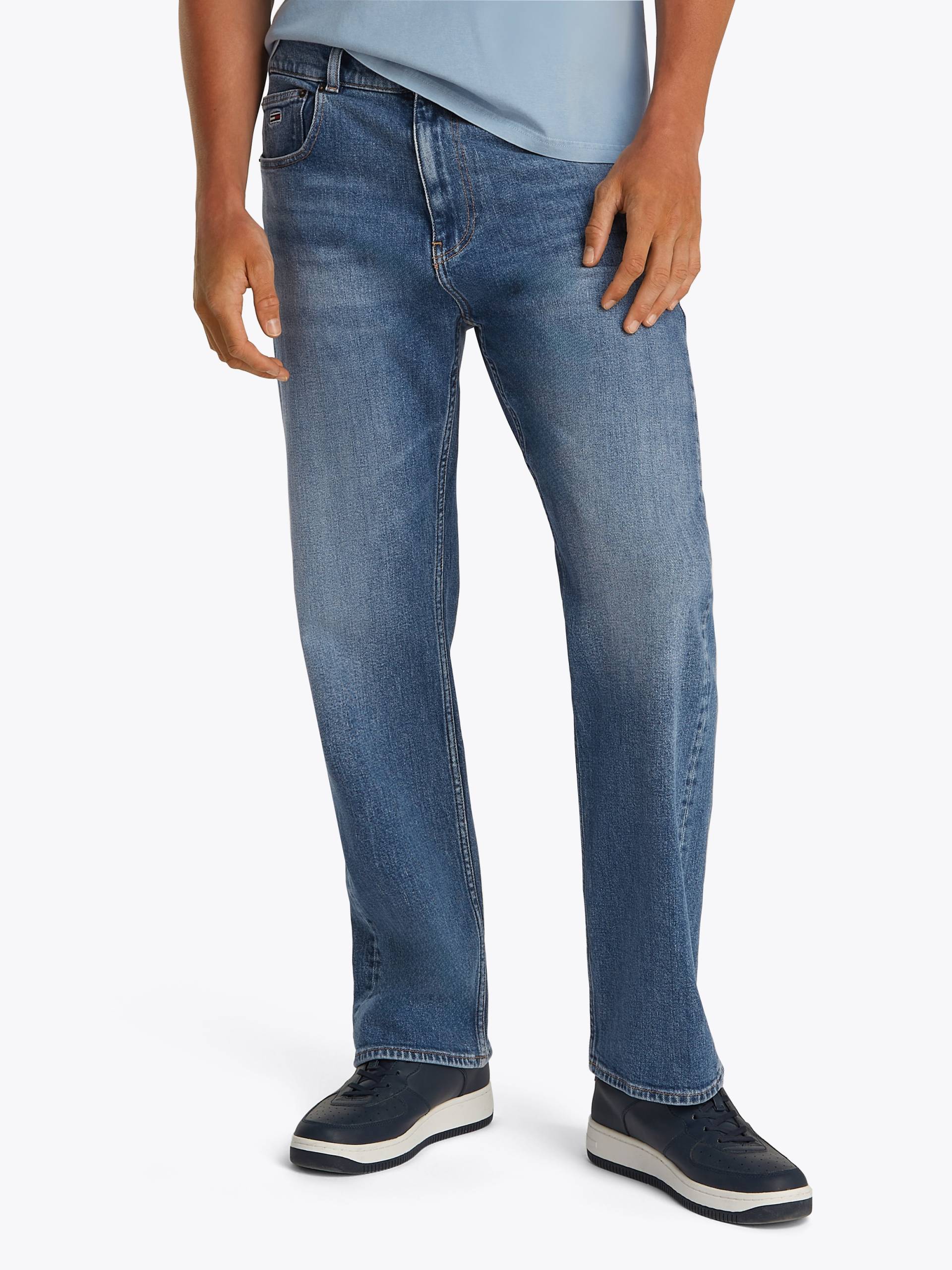 Tommy Jeans Regular-fit-Jeans »Otis Regular Straight«, Mit Gürtelschlaufen von Tommy Jeans