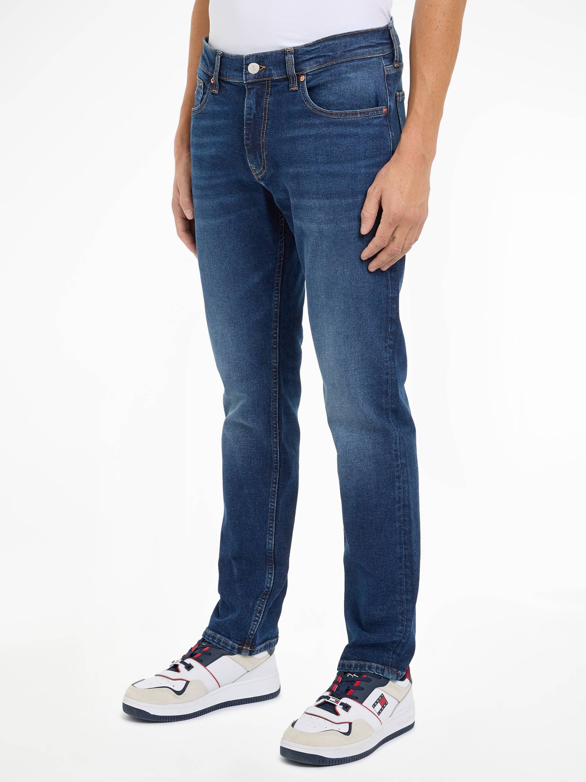 Tommy Jeans Slim-fit-Jeans »RYAN SLIM STRAIGHT«, mit Logoprägung von Tommy Jeans
