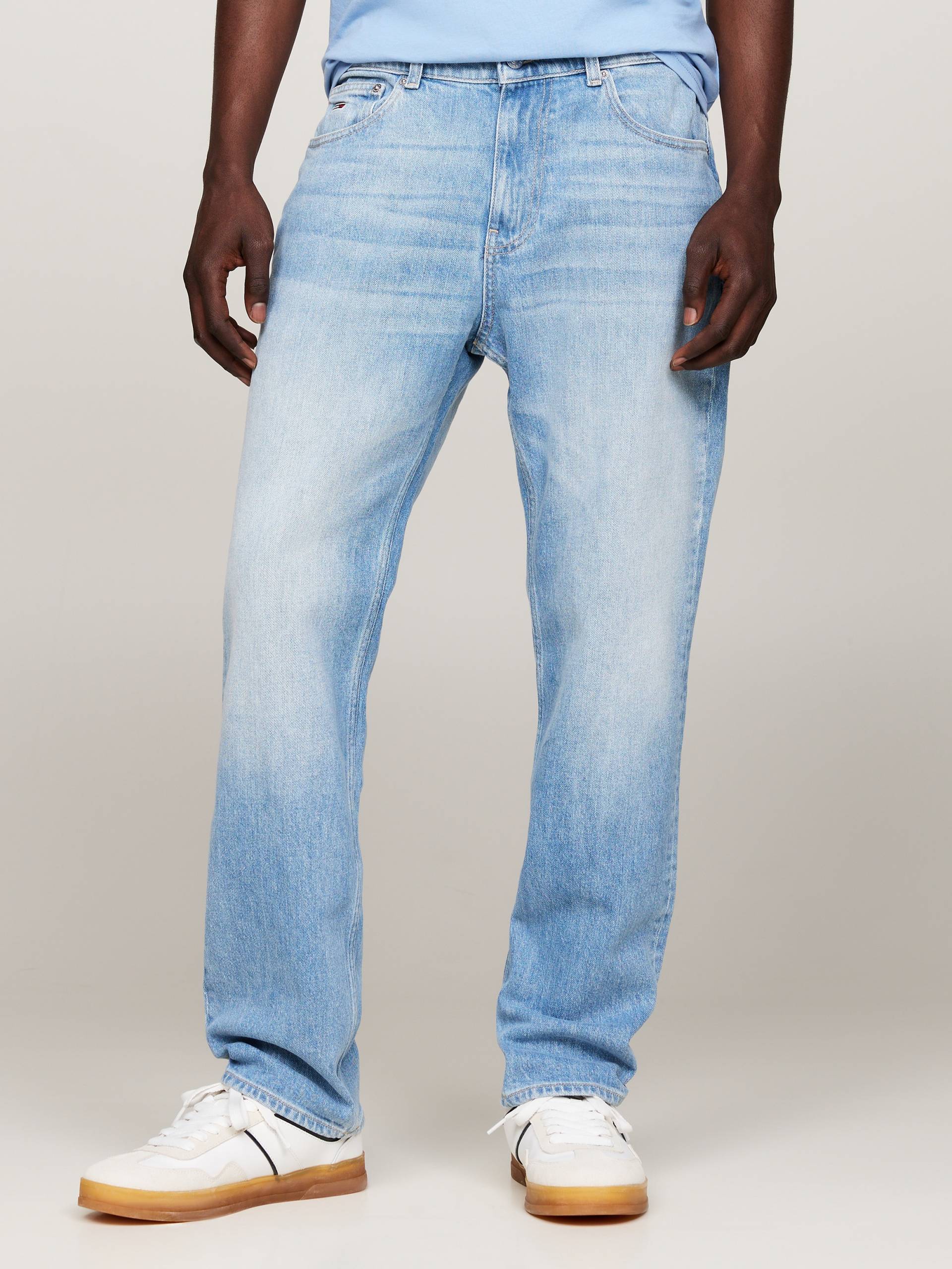 Tommy Jeans Slim-fit-Jeans »RYAN SLIM STRAIGHT«, mit Logoprägung von Tommy Jeans