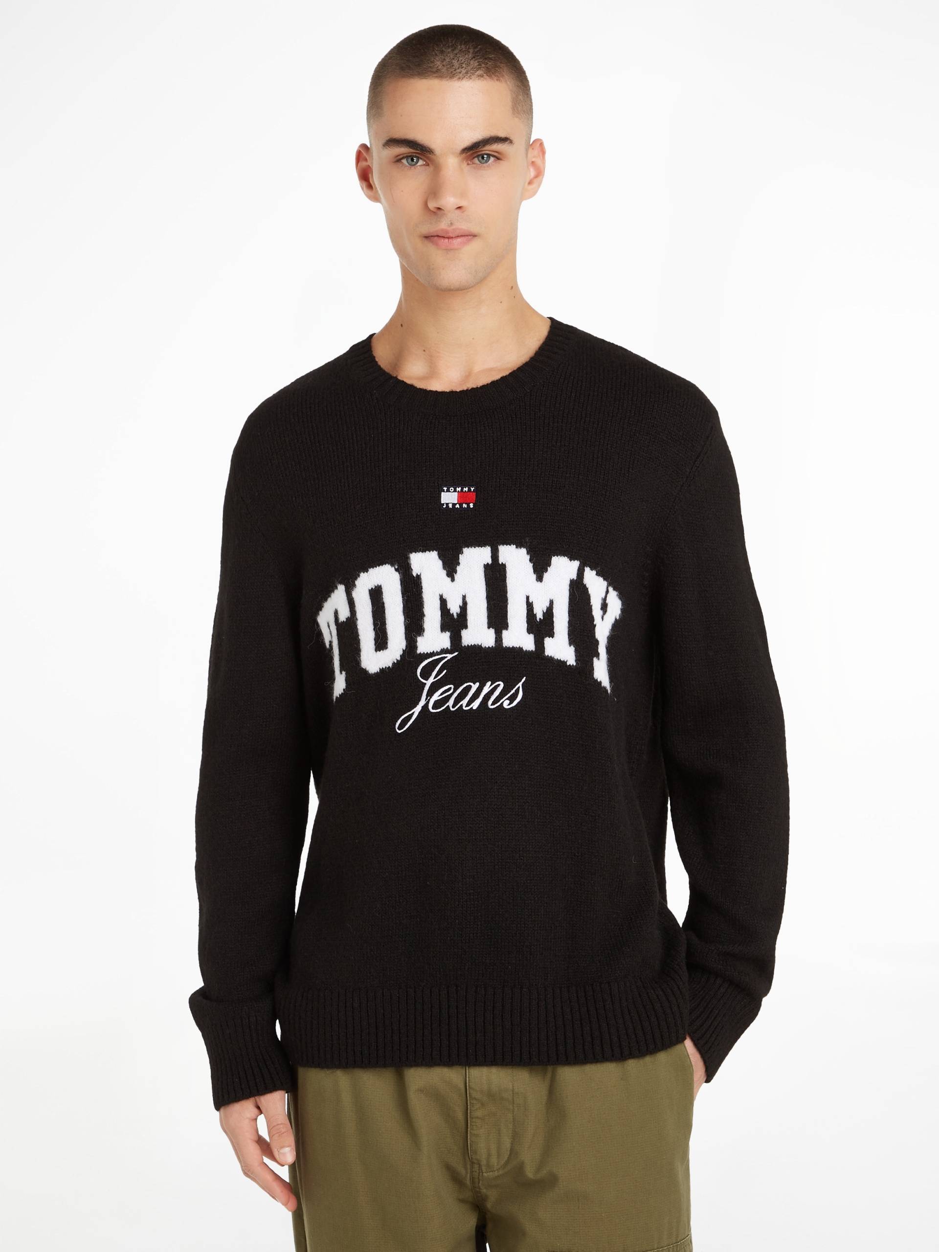 Tommy Jeans Rundhalspullover »TJM RLX NEW VARSITY SWEATER« von Tommy Jeans