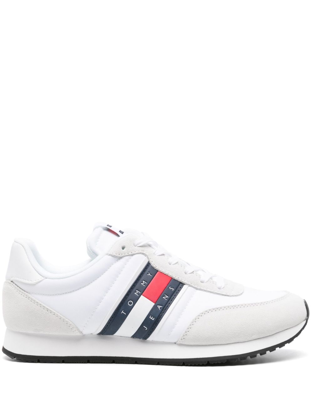 Tommy Jeans Runner panelled sneakers - White von Tommy Jeans