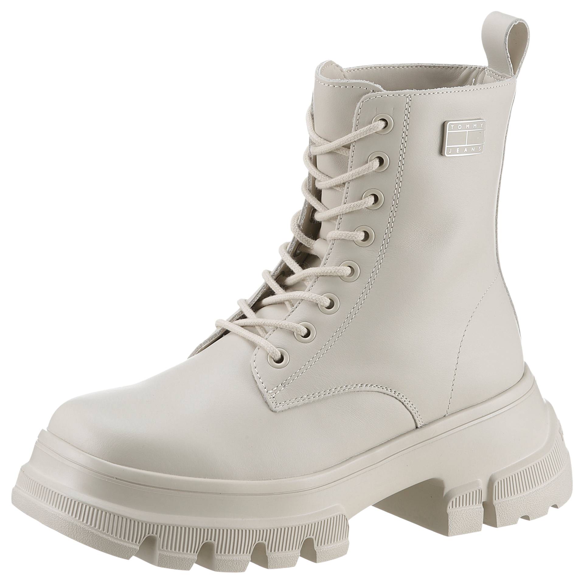 Tommy Jeans Schnürboots »TJW CHUNKY LEATHER BOOT« von Tommy Jeans