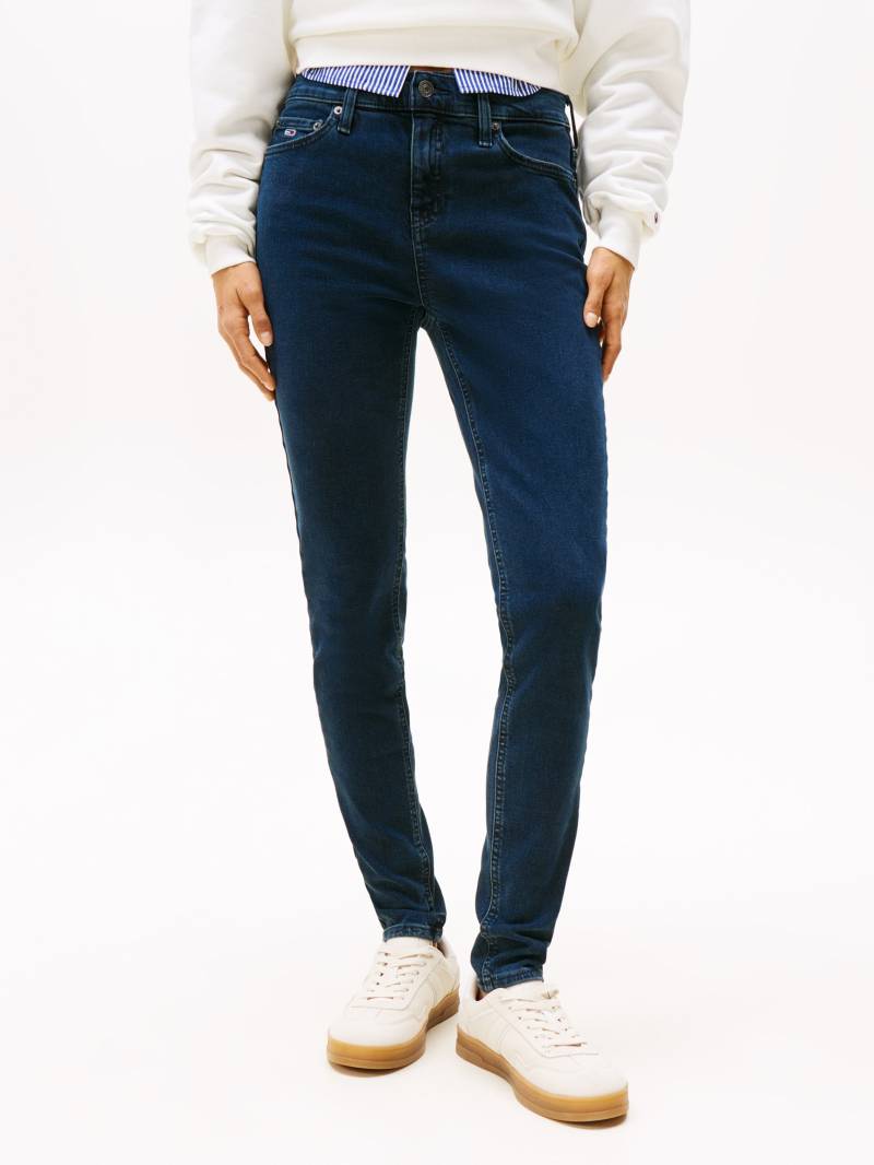 Tommy Jeans Skinny-fit-Jeans »Nora Mid Rise Skinny Fit«, mit Waschung, mit Logo-Badge von Tommy Jeans