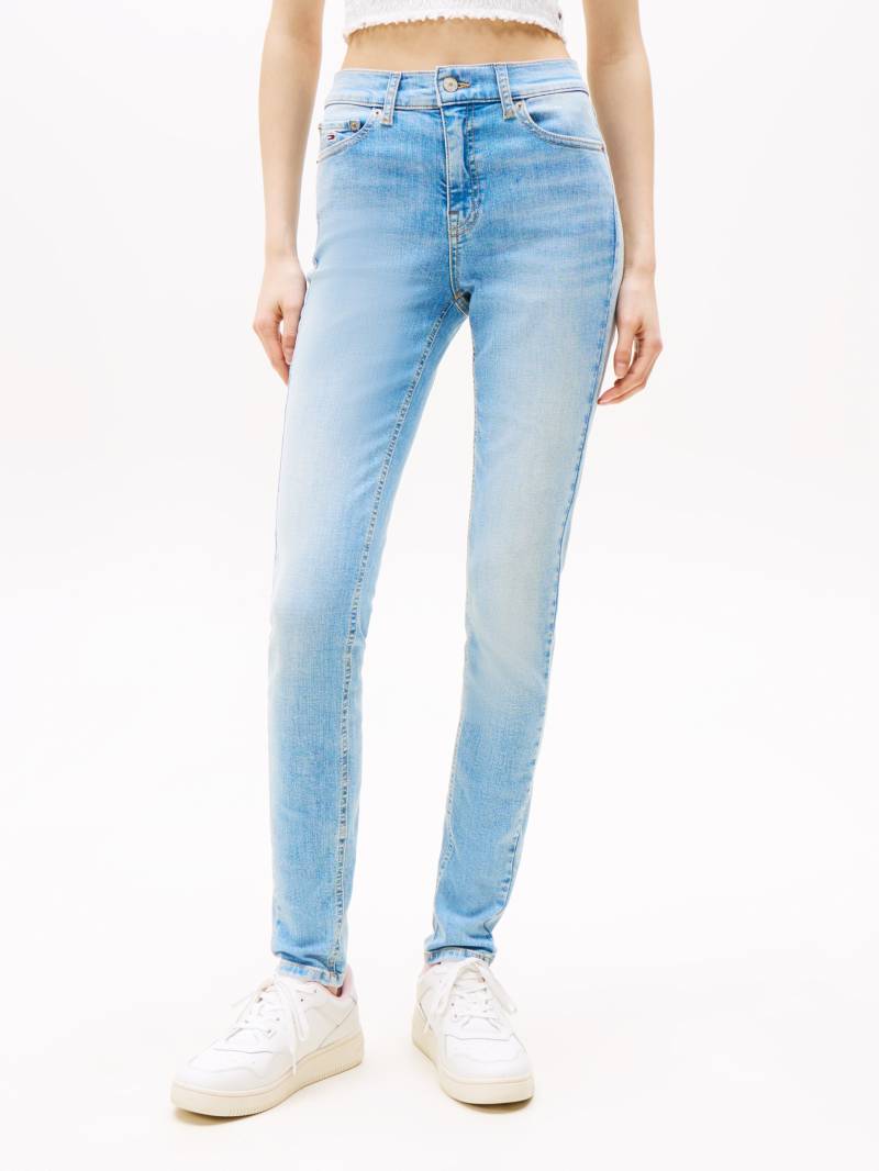 Tommy Jeans Skinny-fit-Jeans »Nora Mid Rise Skinny Fit«, mit Waschung, mit Logo-Badge von Tommy Jeans