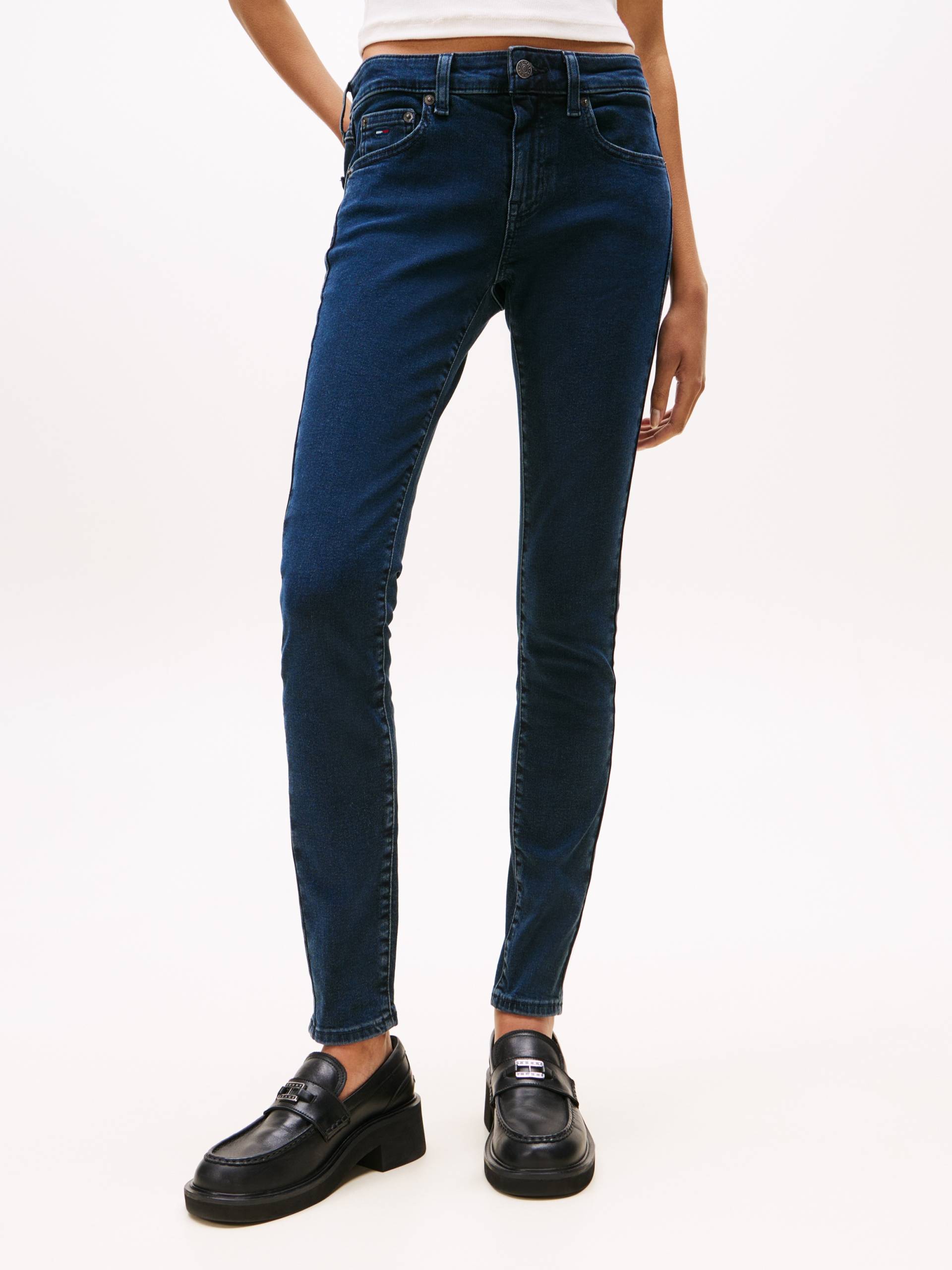 Tommy Jeans Skinny-fit-Jeans »SOPHIE LW SKN«, mit Logo-Badge, in Knöchellänge von Tommy Jeans