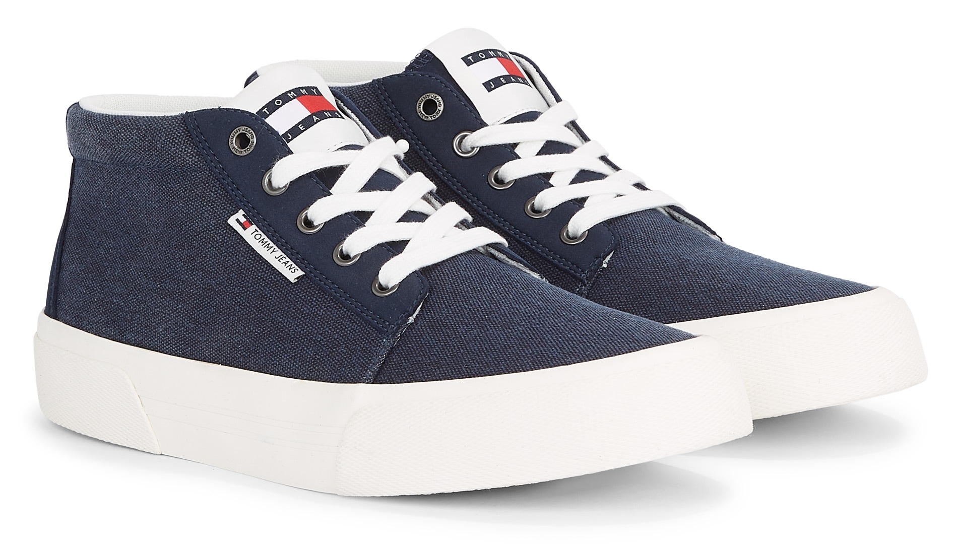 Tommy Jeans Sneaker »TJM MID CUT CANVAS COLOR«, mit seitlichem Logoschriftzug von Tommy Jeans