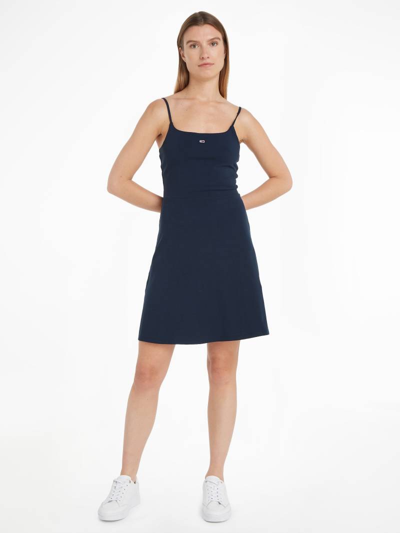 Tommy Jeans Spaghettikleid »TJW ESSENTIAL STRAP FLARE DRESS«, mit verstellbaren Spaghettiträgern von Tommy Jeans
