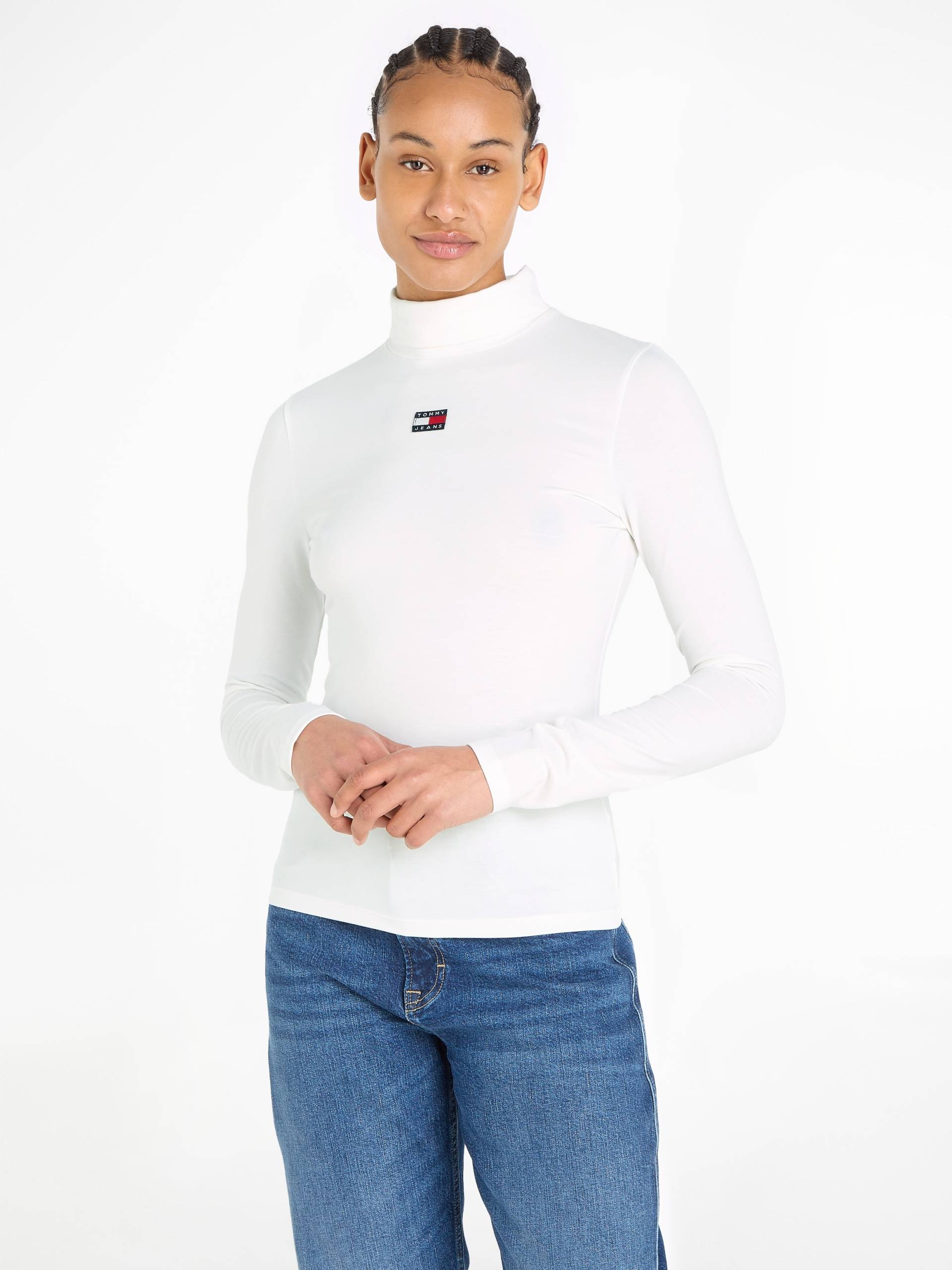 Tommy Jeans Stehkragenshirt »TJW SLIM XS BADGE TURTLENECK« von Tommy Jeans