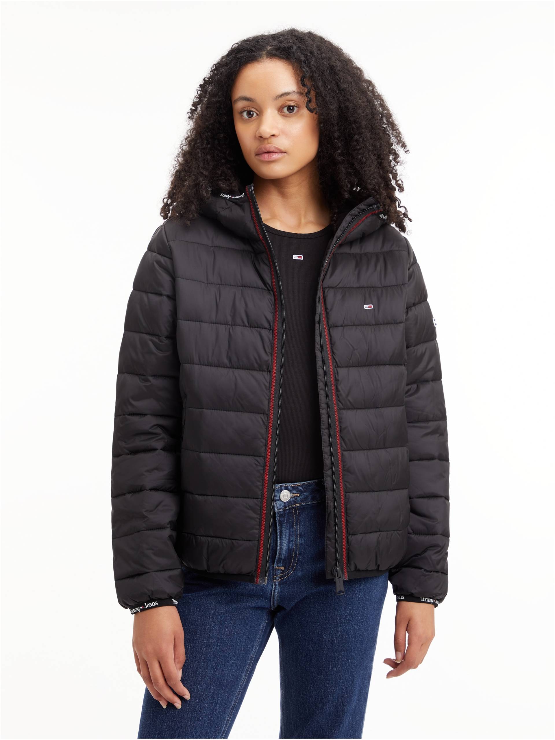 Tommy Jeans Steppjacke »TJW QUILTED TAPE HOODED JACKET«, mit Kapuze von Tommy Jeans