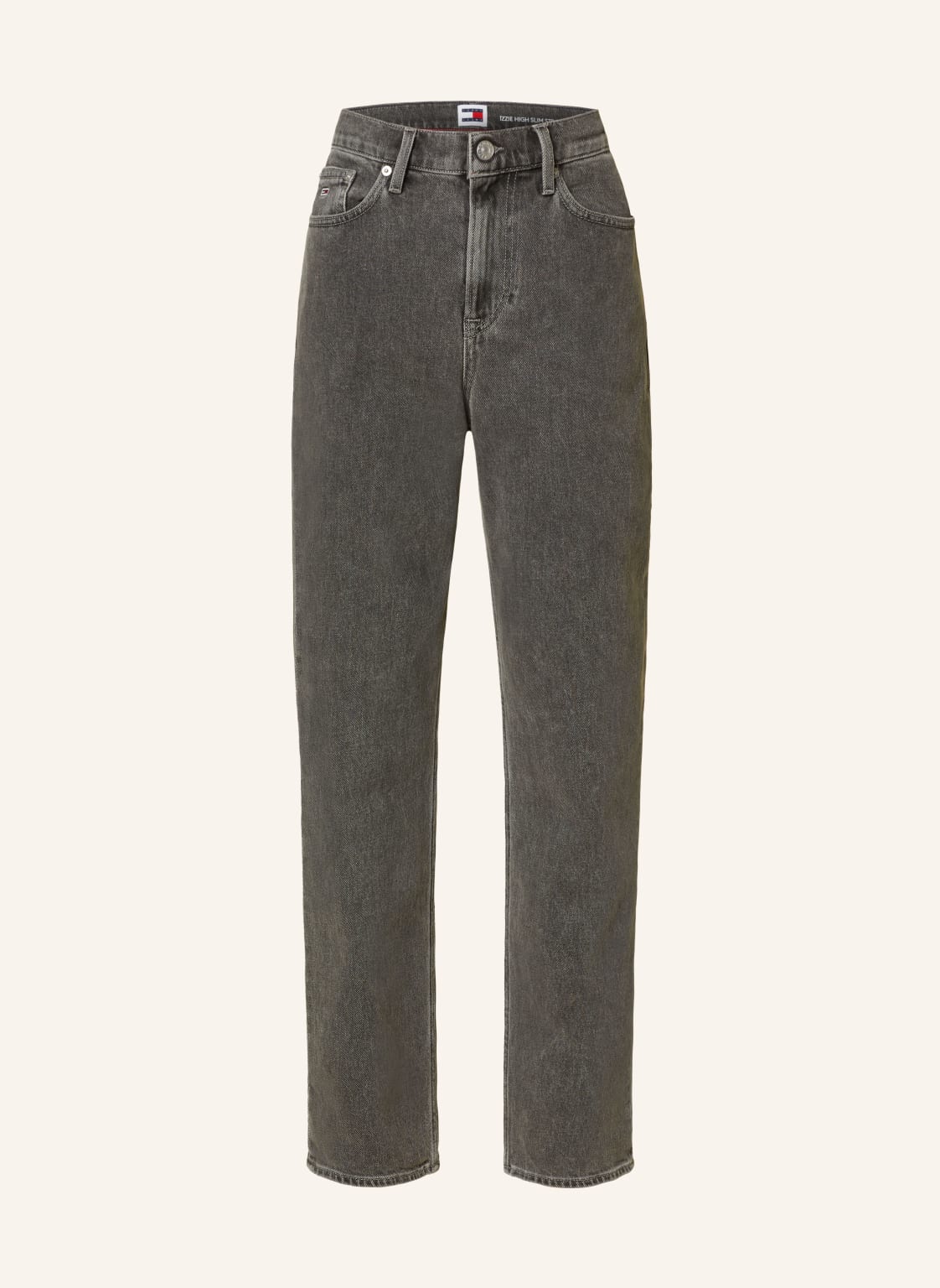Tommy Jeans Straight Jeans Izzie schwarz von Tommy Jeans