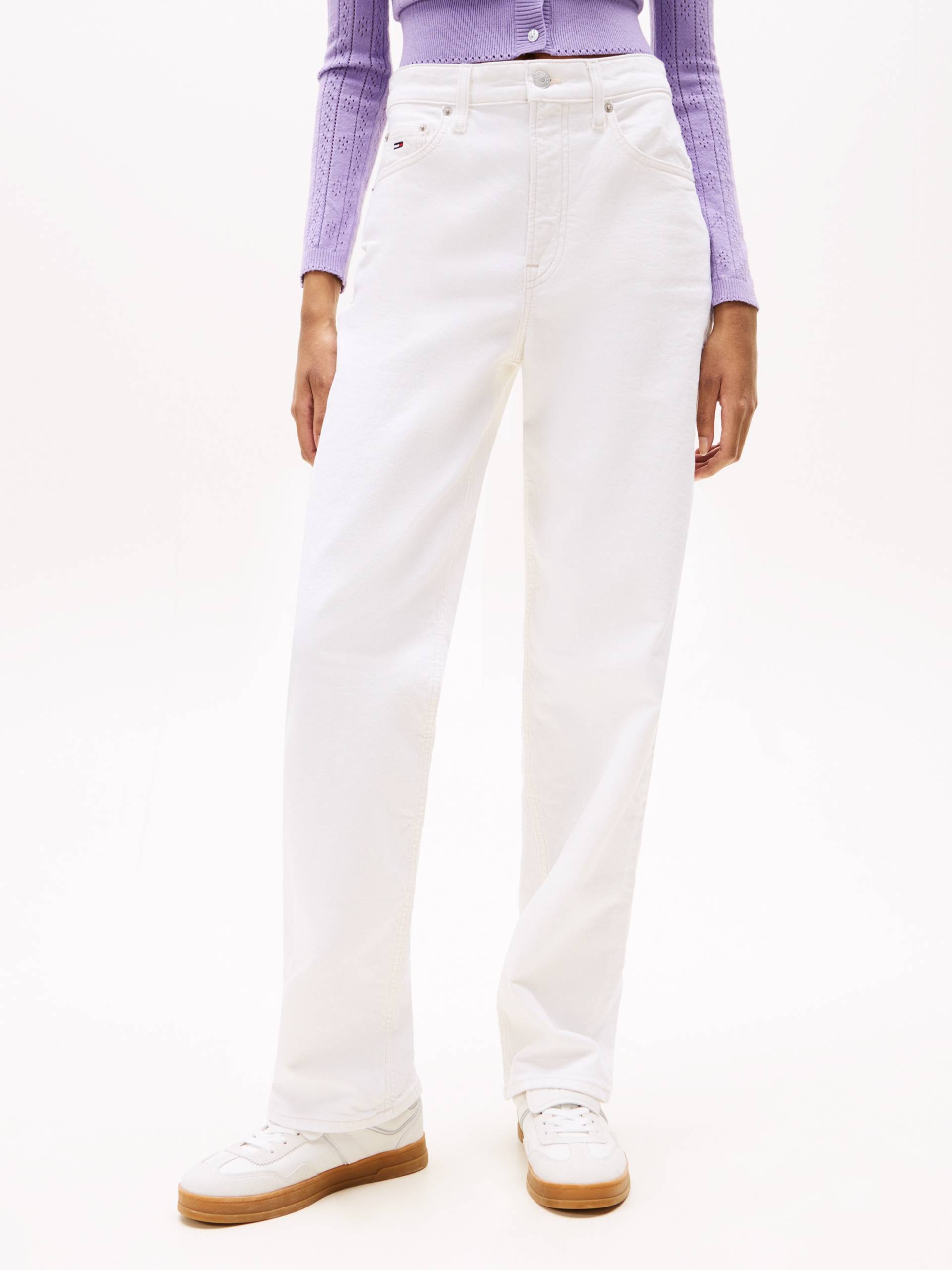 Tommy Jeans Straight-Jeans »LAYLA HR SLIM STR«, in Knöchellänge Tommy Jeans Straight-Jeans »LAYLA HR SLIM STR«, in Knöchellänge von Tommy Jeans