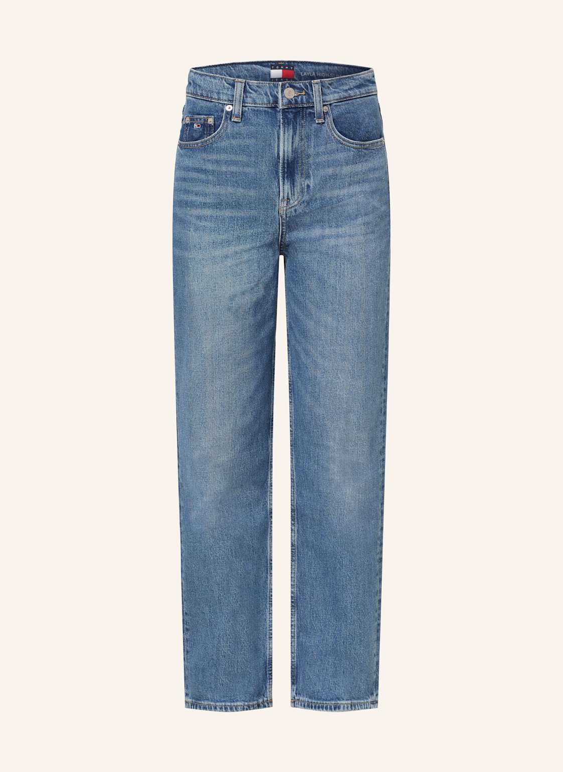 Tommy Jeans Straight Jeans Layla blau Tommy Jeans Straight Jeans Layla blau von Tommy Jeans