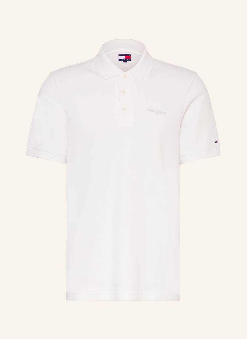 Tommy Jeans Strick-Poloshirt weiss von Tommy Jeans