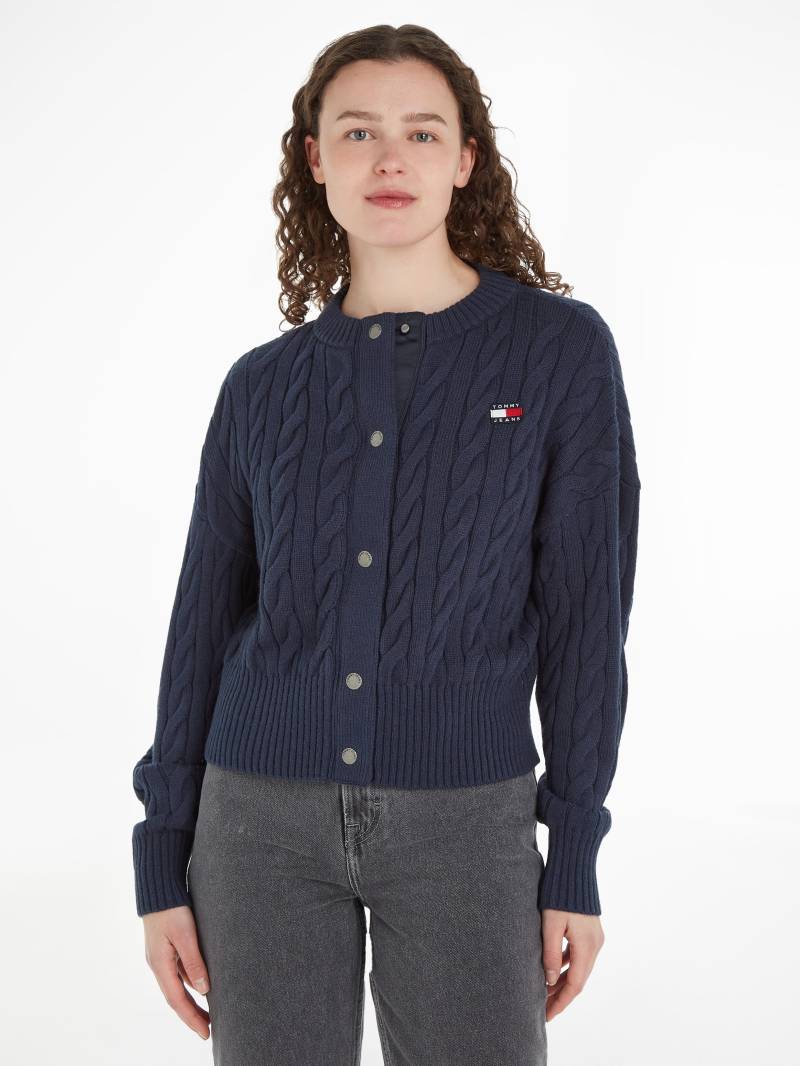 Tommy Jeans Strickjacke »TJW BADGE CABLE CARDIGAN« von Tommy Jeans
