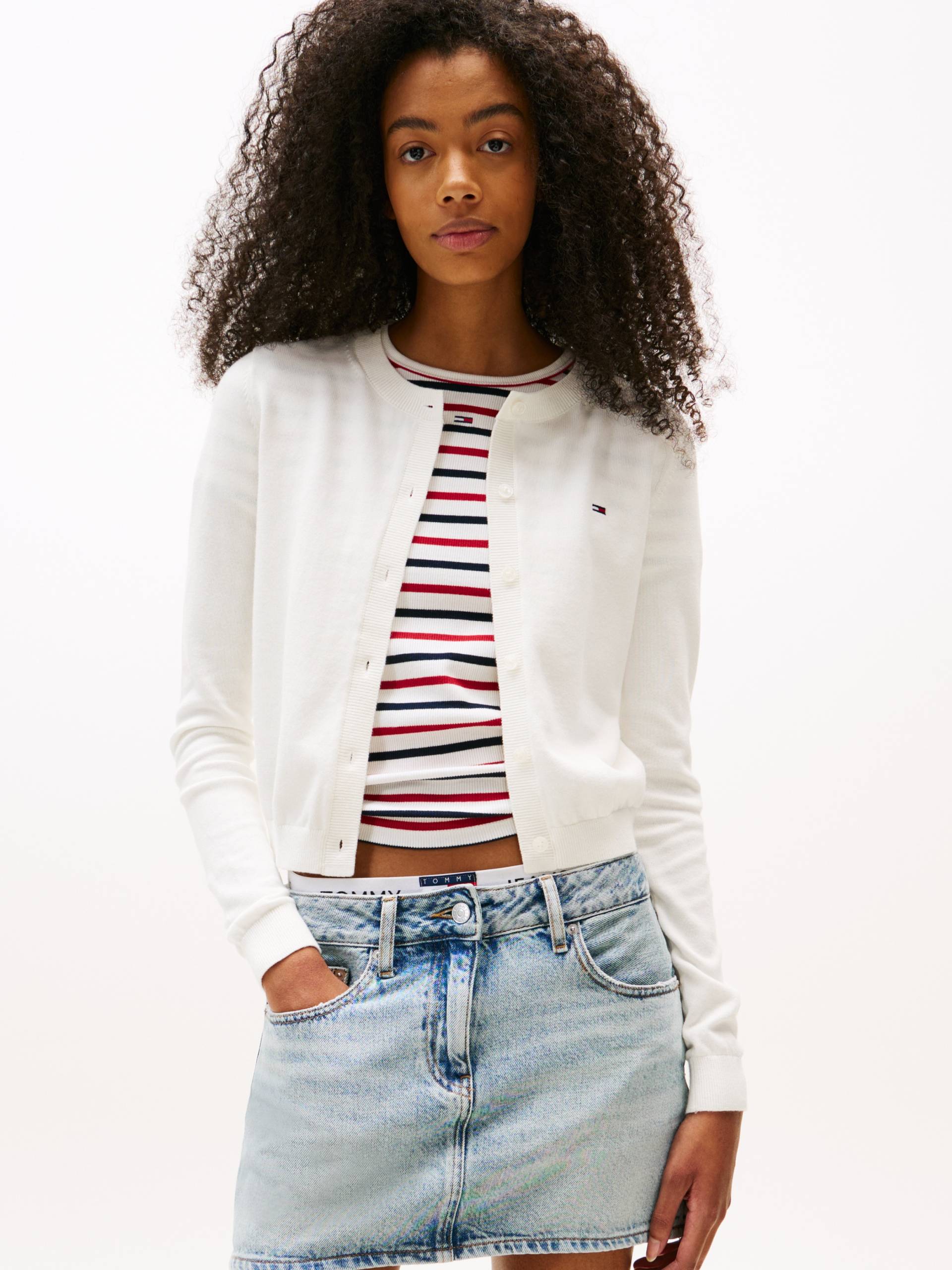 Tommy Jeans Strickjacke »TJW ESSENTIAL CREW NECK CARDIGAN« Tommy Jeans Strickjacke »TJW ESSENTIAL CREW NECK CARDIGAN« von Tommy Jeans