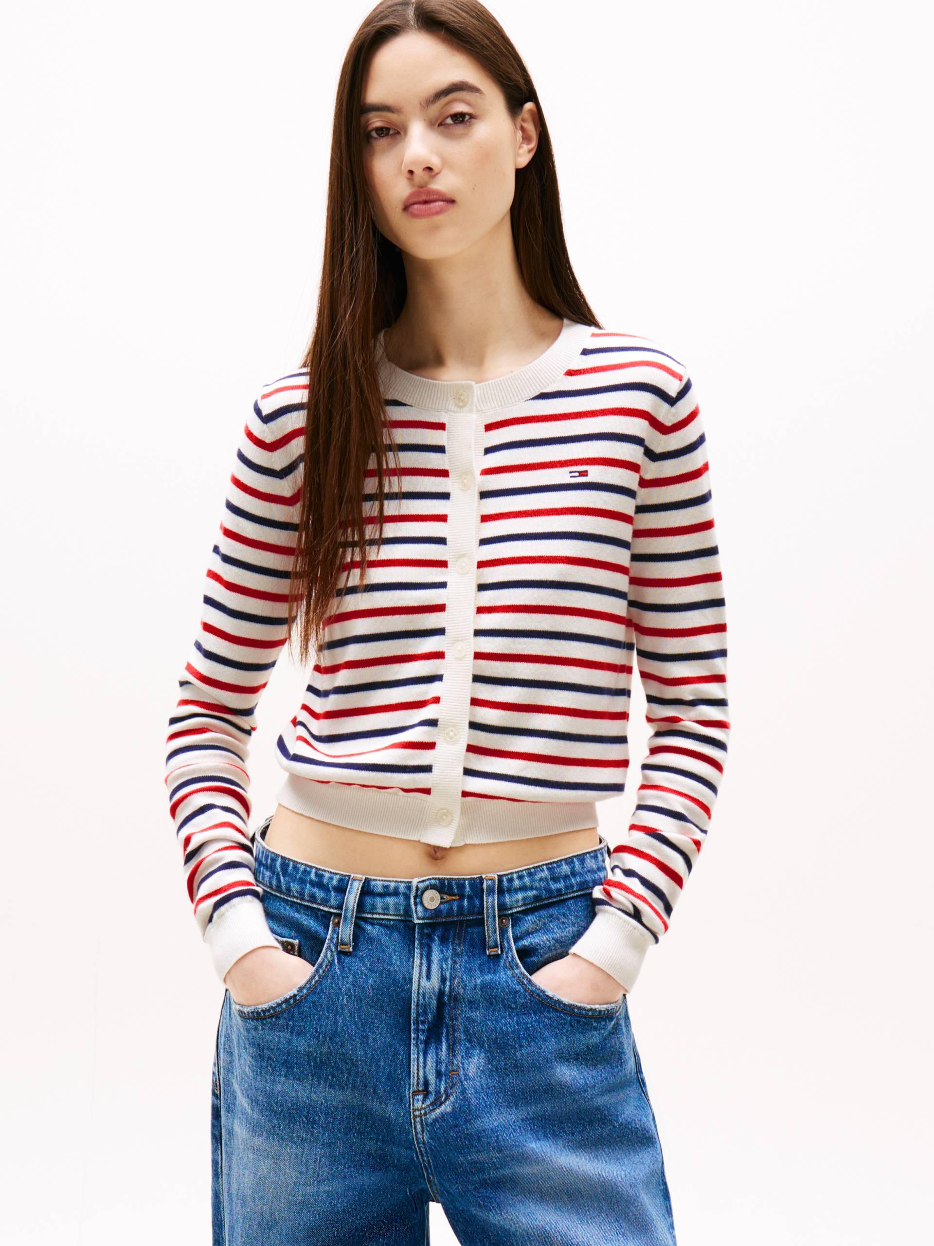 Tommy Jeans Strickjacke »TJW ESSENTIAL CREW NECK CARDIGAN« Tommy Jeans Strickjacke »TJW ESSENTIAL CREW NECK CARDIGAN« von Tommy Jeans