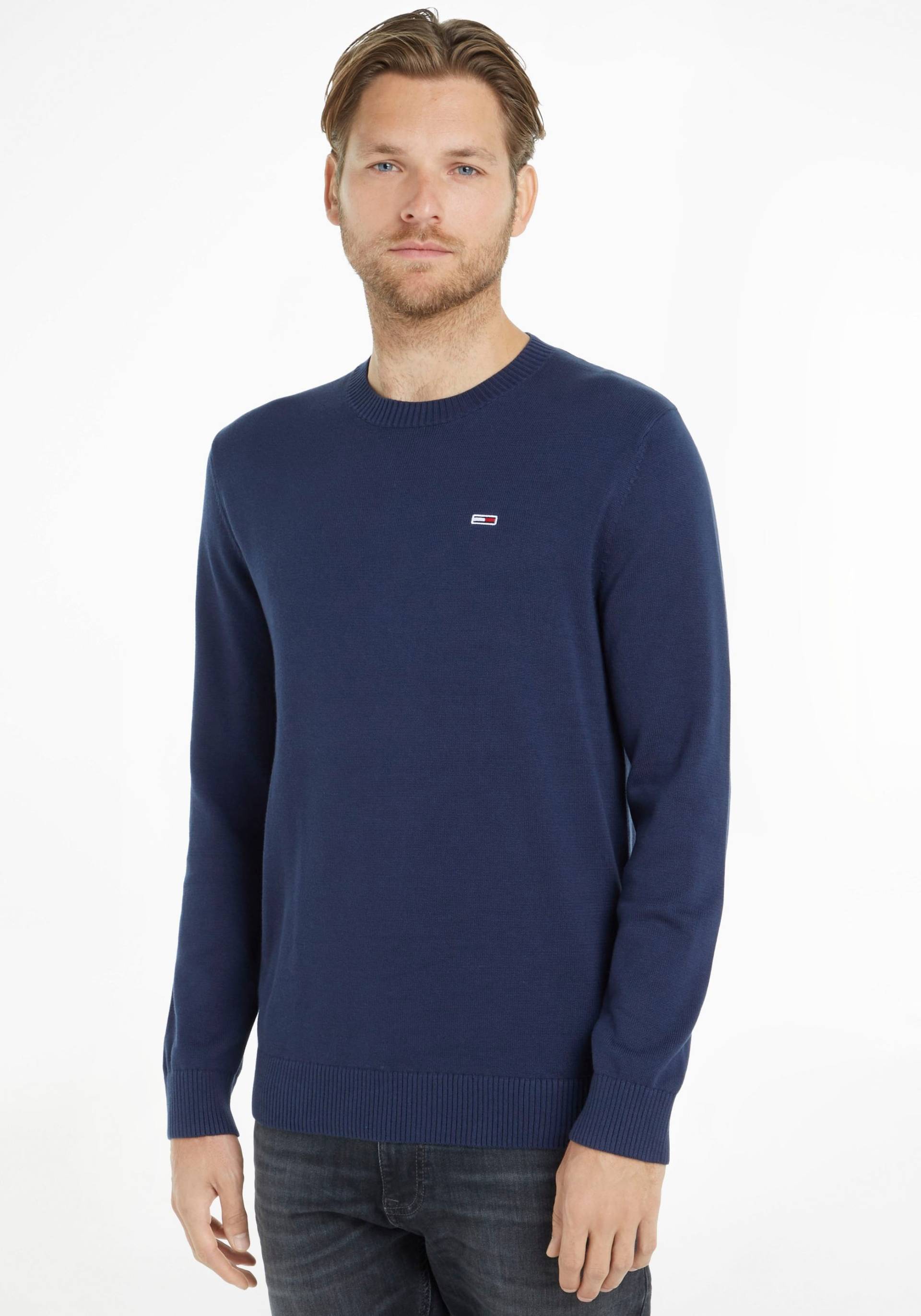 Tommy Jeans Strickpullover »TJM ESSENTIAL LIGHT SWEATER«, mit Rundhalsausschnitt von Tommy Jeans