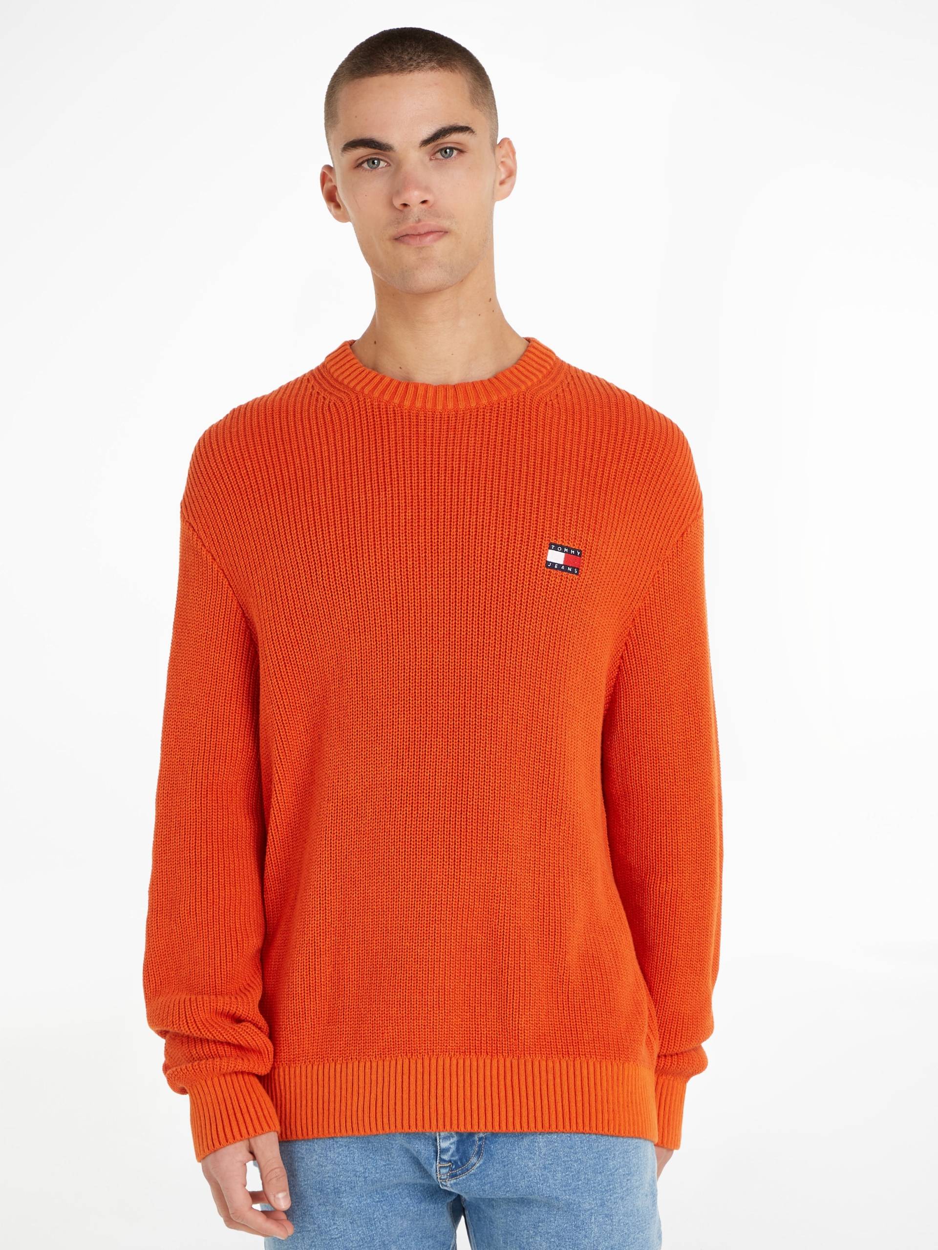 Tommy Jeans Strickpullover »TJM REG TONAL XS BADGE SWEATER« von Tommy Jeans