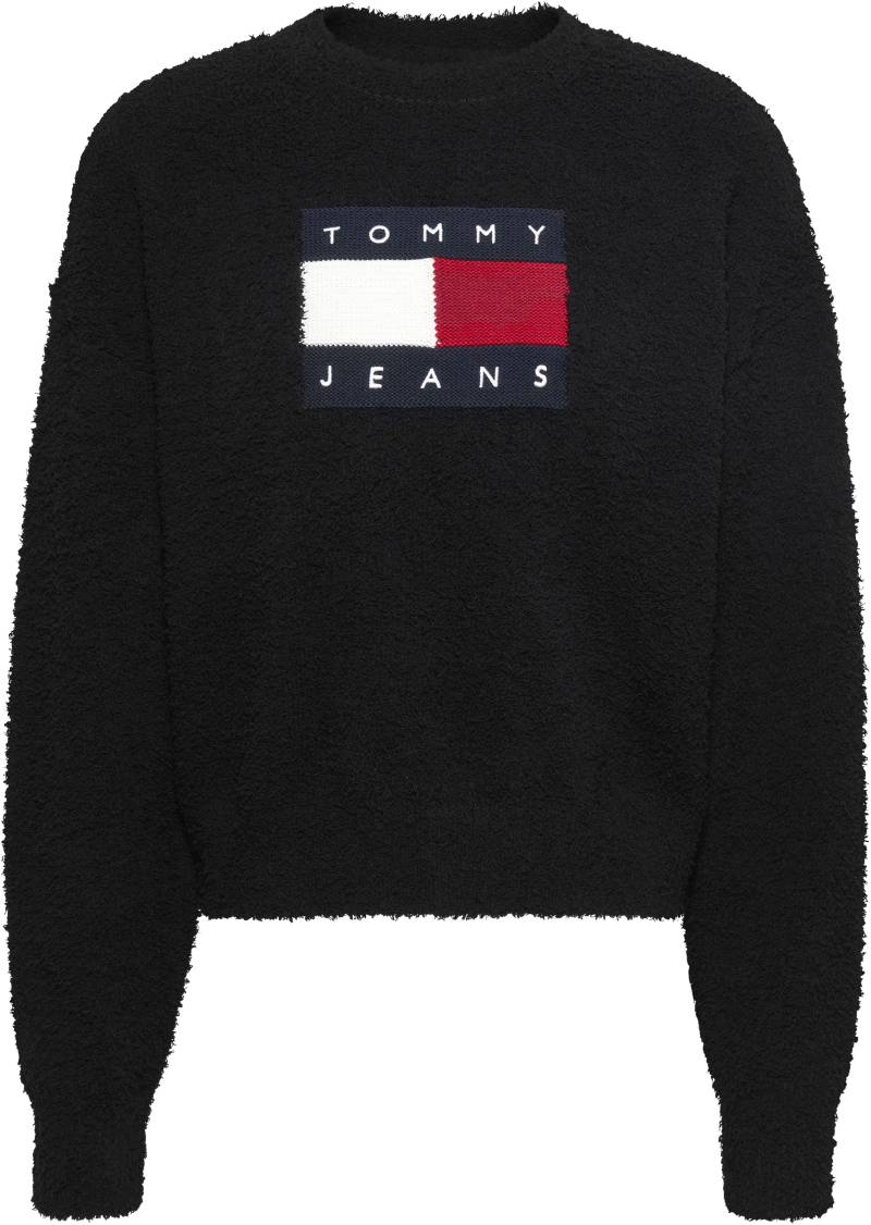 Tommy Jeans Strickpullover »TJW CENTER FLAG SWEATER EXT« von Tommy Jeans