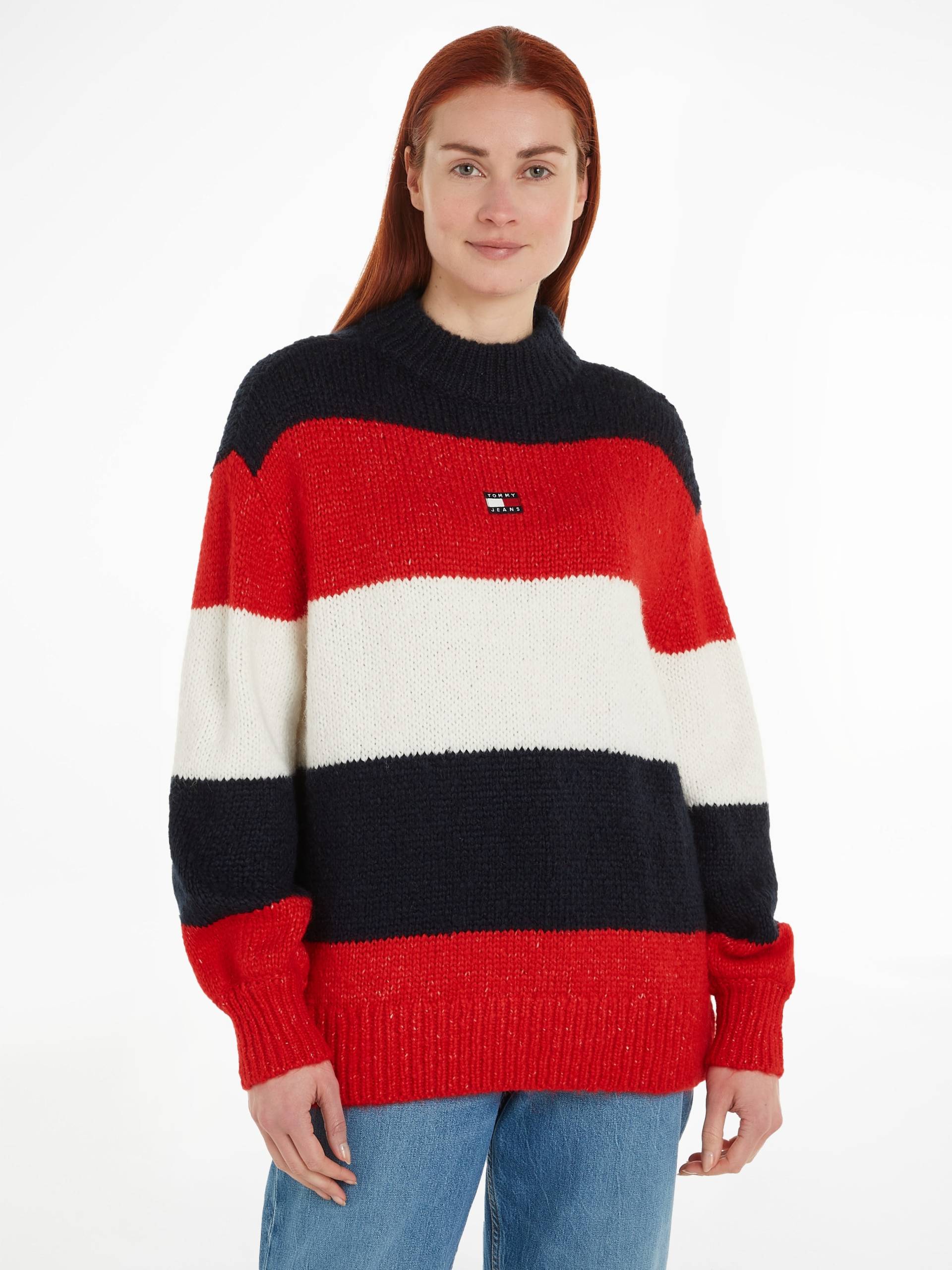 Tommy Jeans Strickpullover »TJW COLORBLOCK SWEATER« von Tommy Jeans