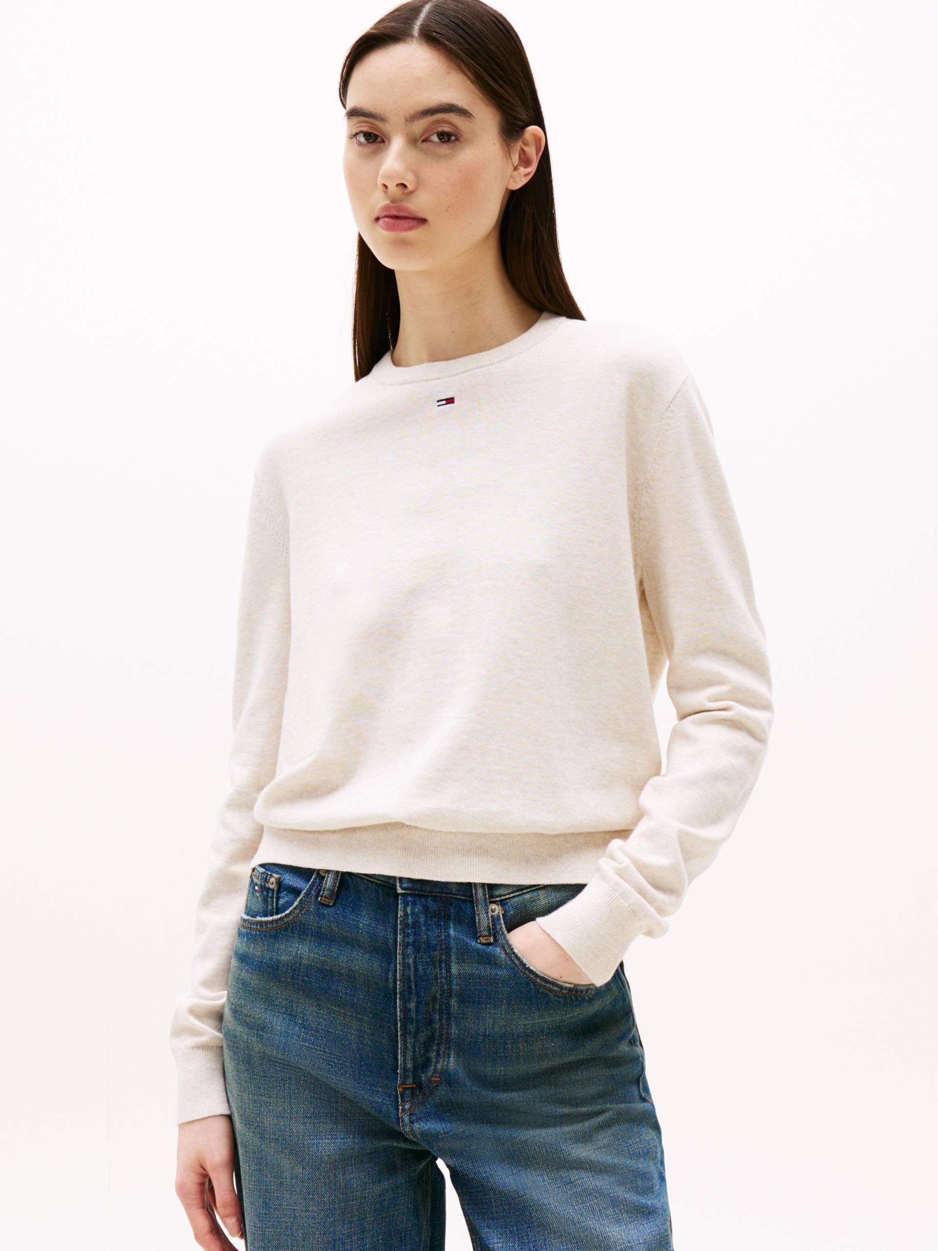 Tommy Jeans Strickpullover »TJW ESSENTIAL CREW SWEATER EXT« von Tommy Jeans