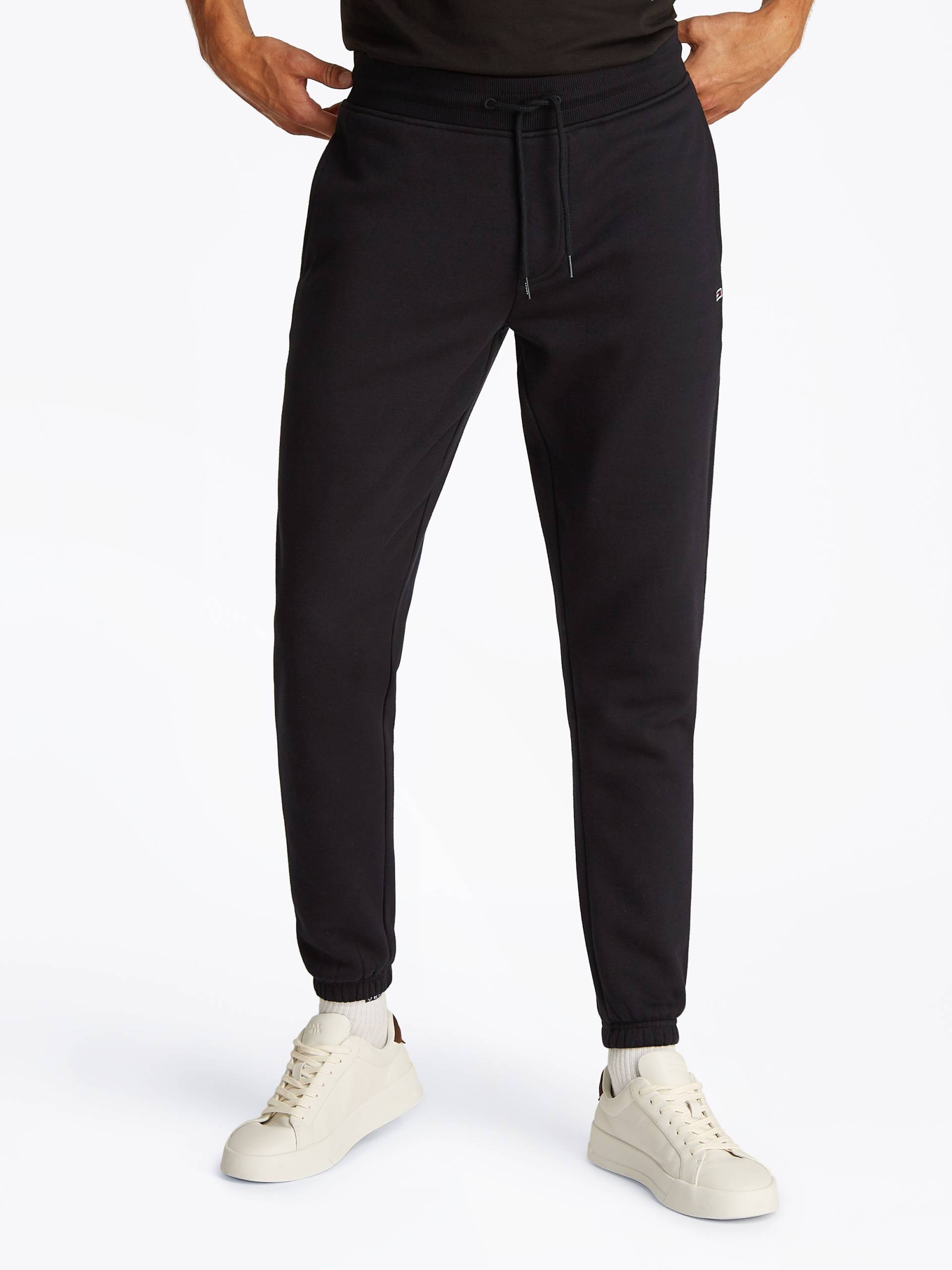 Tommy Jeans Sweathose »TJM SLIM S FLAG SWEATPANT«, Mit Kordelzug von Tommy Jeans