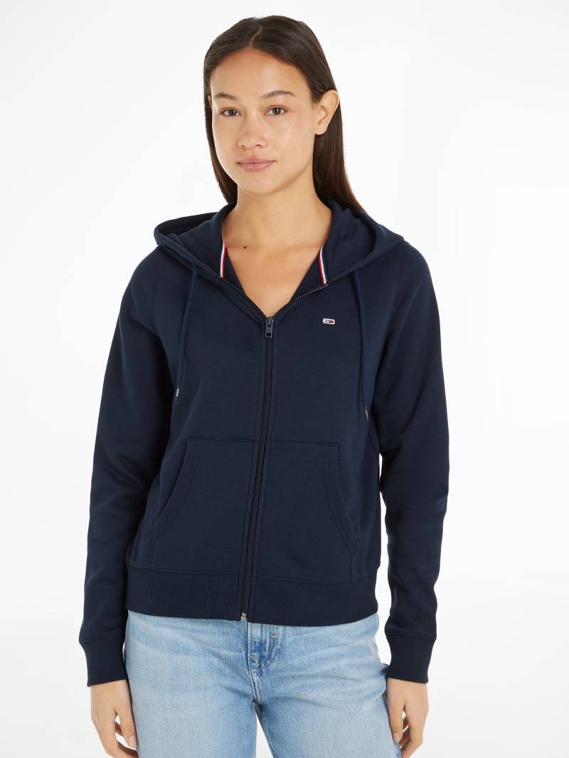 Tommy Jeans Sweatjacke »TJW REG S FLAG ZIP THRU«, mit Logostickerei von Tommy Jeans