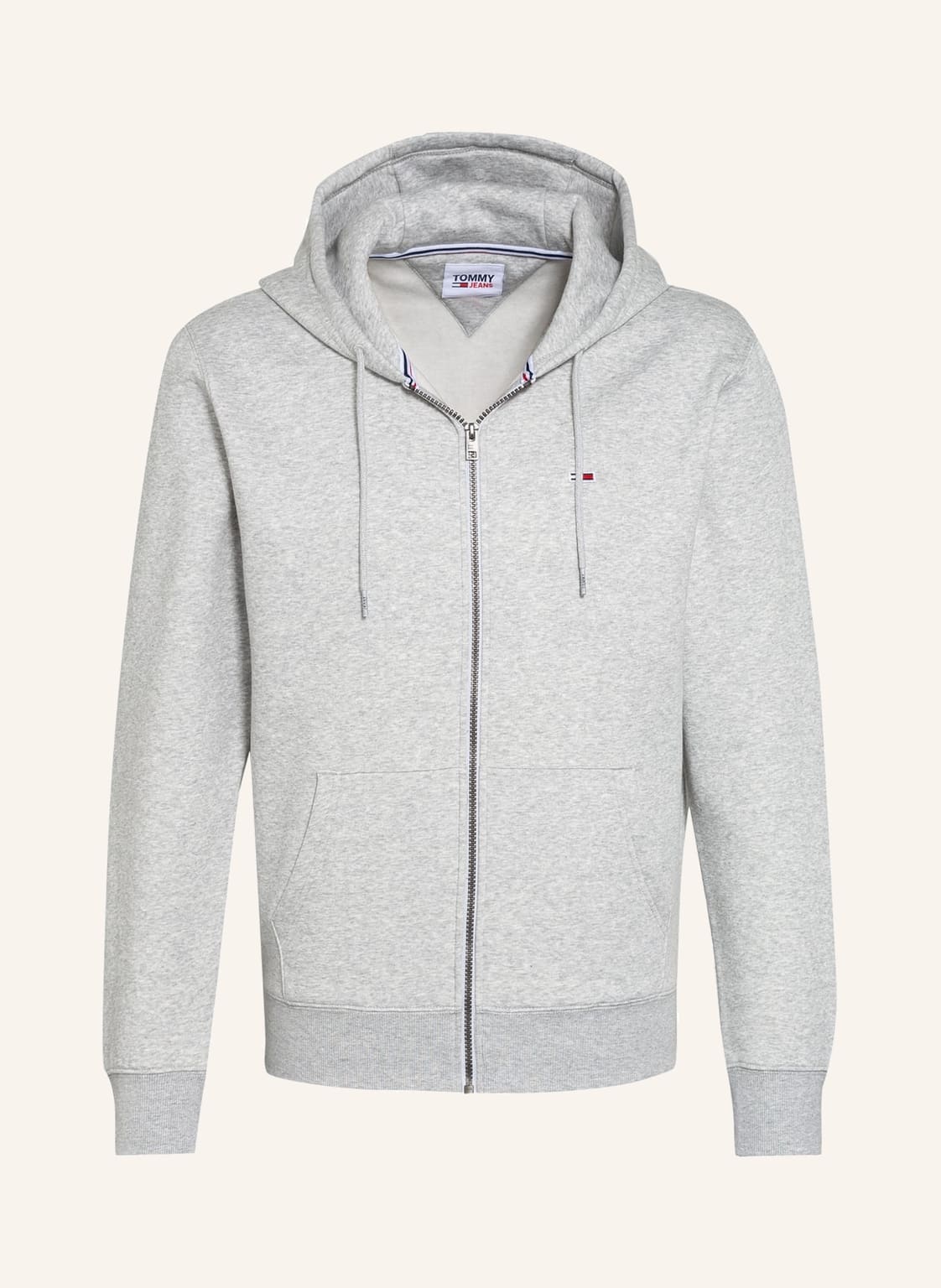 Tommy Jeans Sweatjacke grau von Tommy Jeans