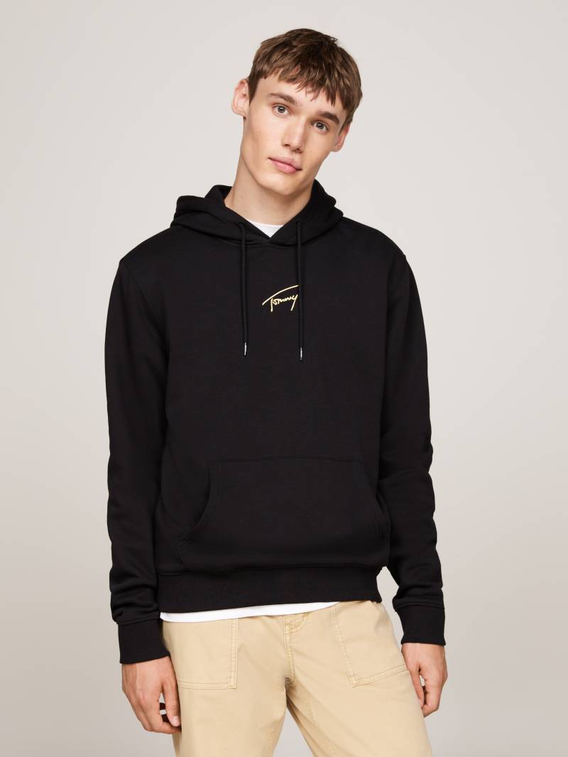 Tommy Jeans Sweatshirt »TJM REG GOLD SIGNT HOODIE EXT«, mit bestickten Markennamen von Tommy Jeans