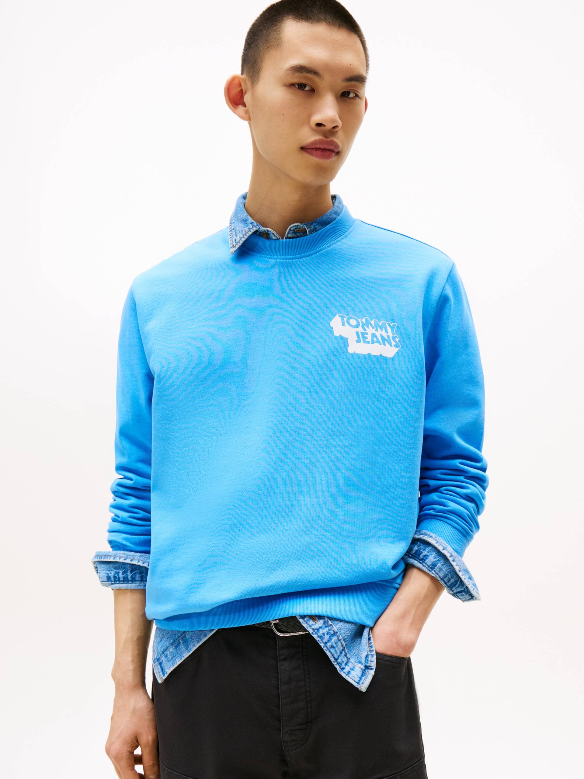 Tommy Jeans Sweatshirt »TJM REG STACK CREW EXT«, Mit Rundhalsausschnitt von Tommy Jeans