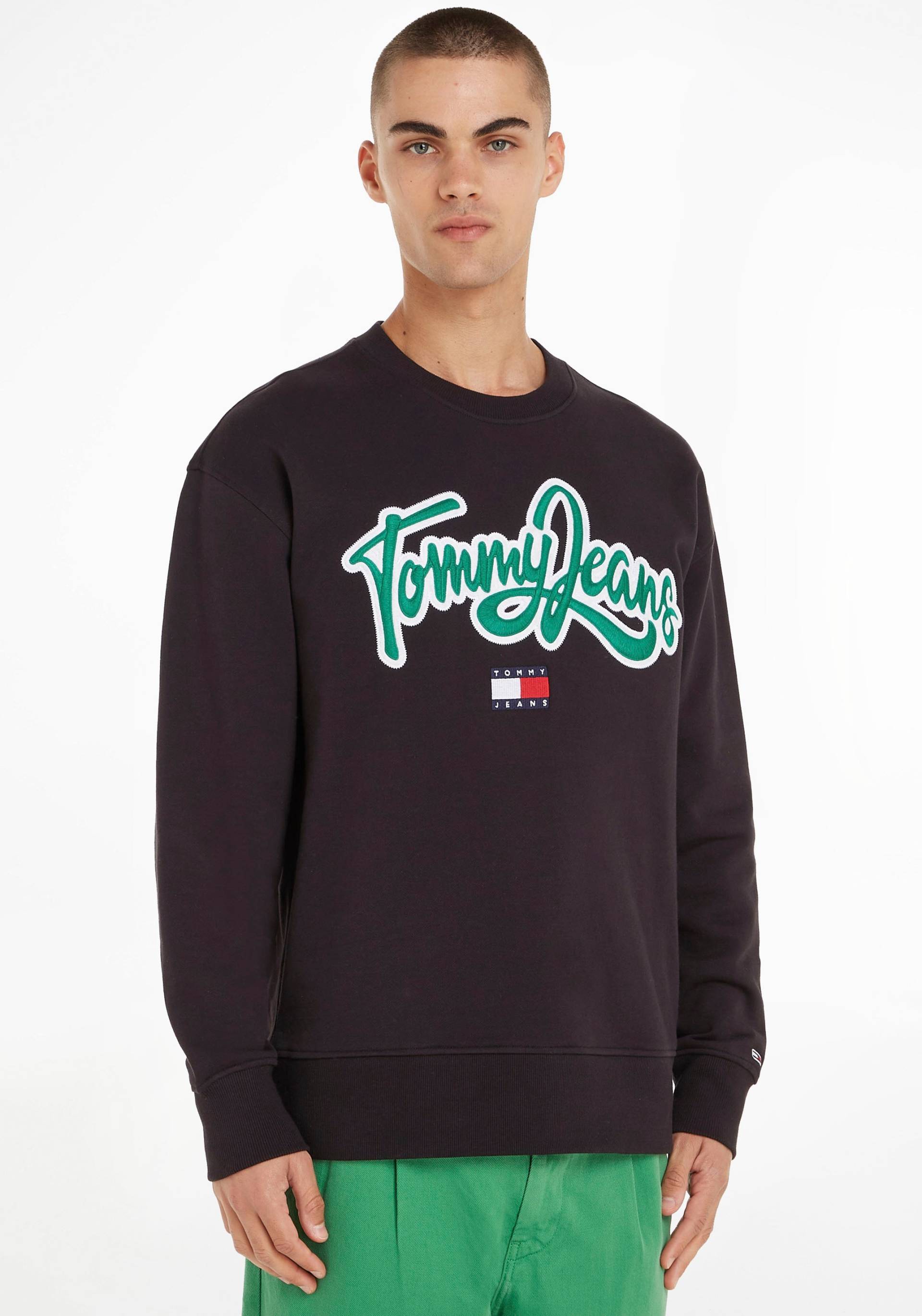 Tommy Jeans Sweatshirt »TJM RLX COLLEGE POP TEXT CREW« von Tommy Jeans