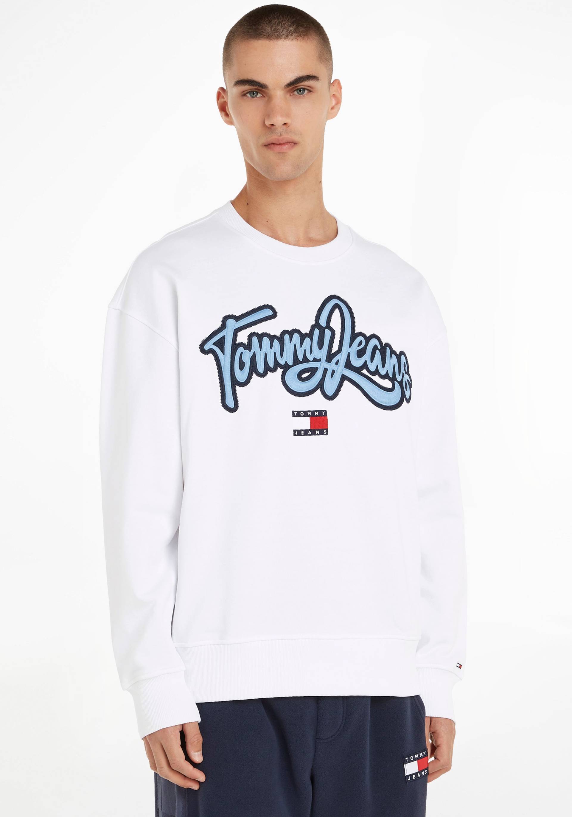 Tommy Jeans Sweatshirt »TJM RLX COLLEGE POP TEXT CREW« von Tommy Jeans
