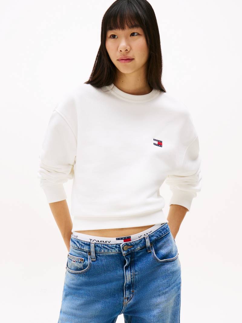 Tommy Jeans Sweatshirt »TJW BXY BADGE CREW«, mit Logo-Badge von Tommy Jeans