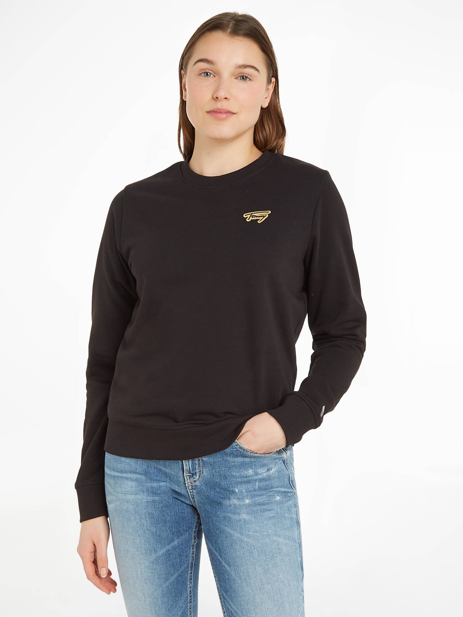 Tommy Jeans Sweatshirt »TJW REG GOLD SIGNATURE CREW« von Tommy Jeans