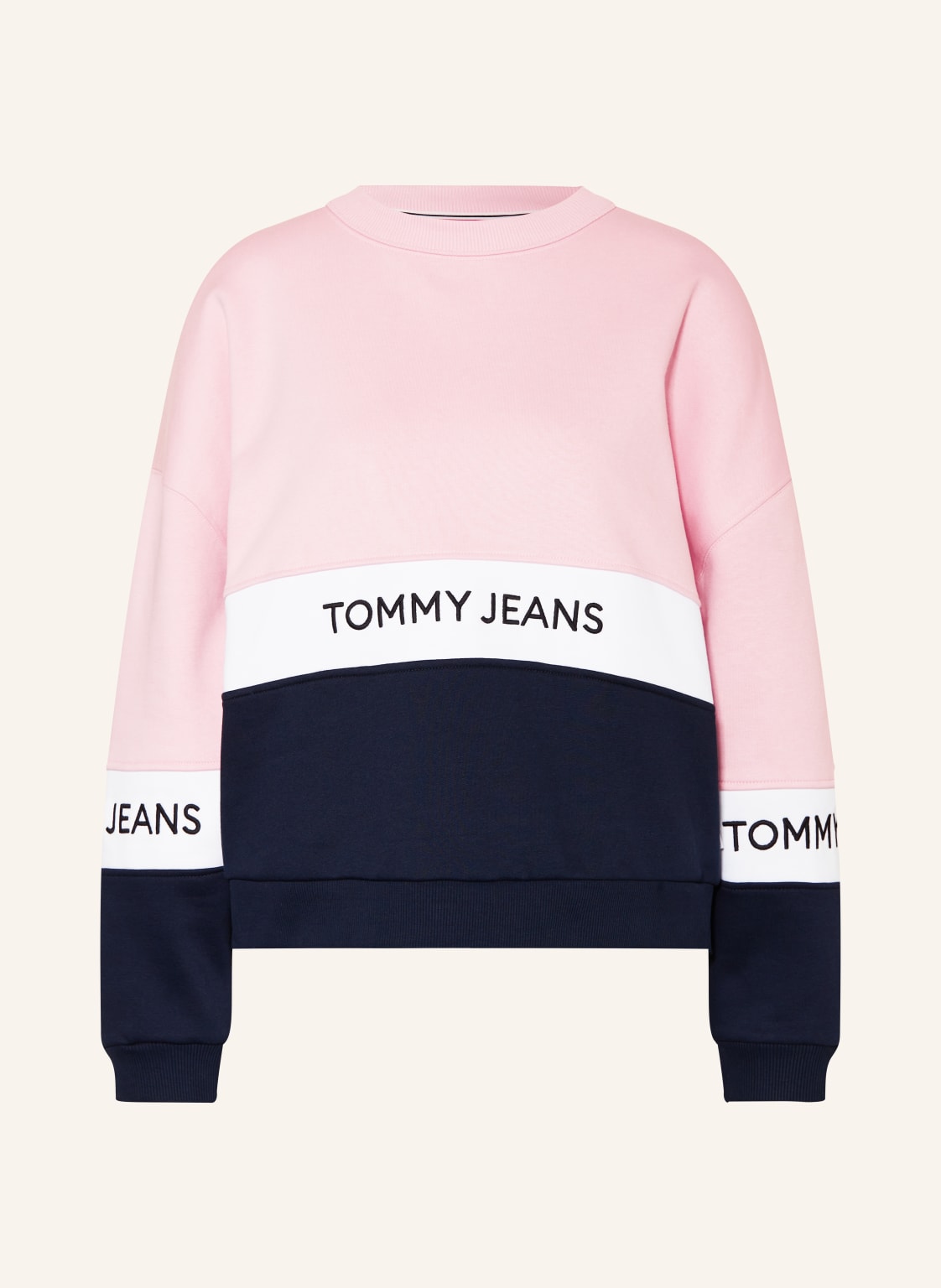 Tommy Jeans Sweatshirt rosa von Tommy Jeans