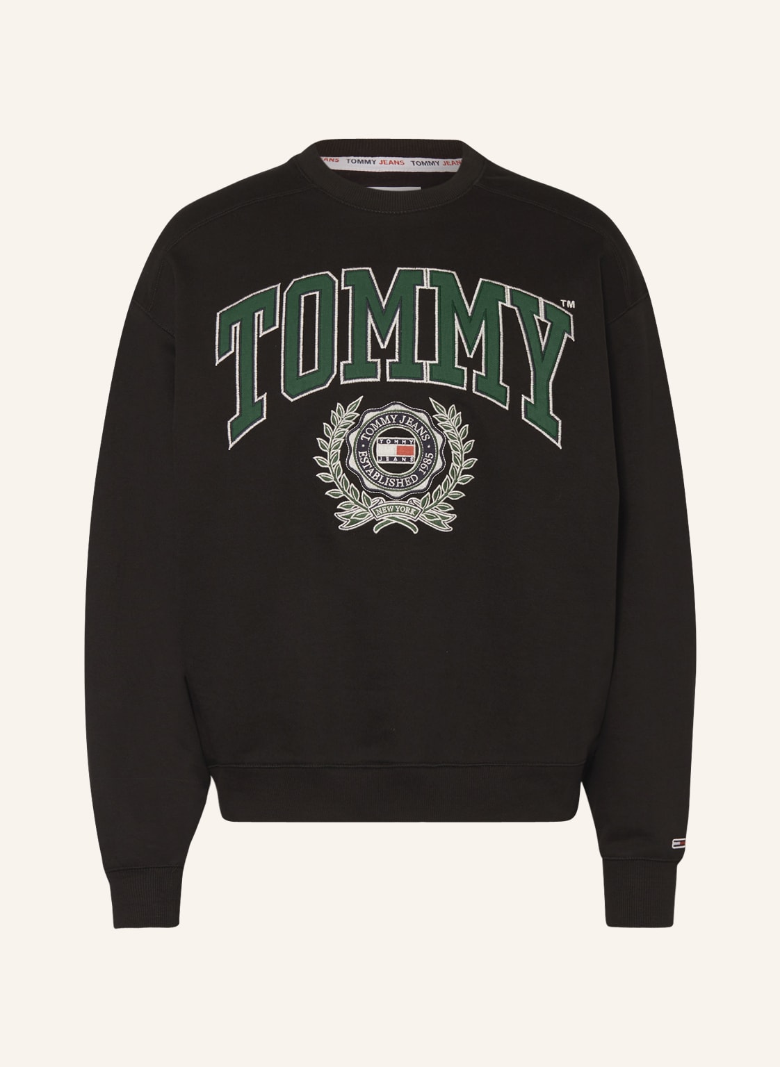 Tommy Jeans Sweatshirt schwarz von Tommy Jeans