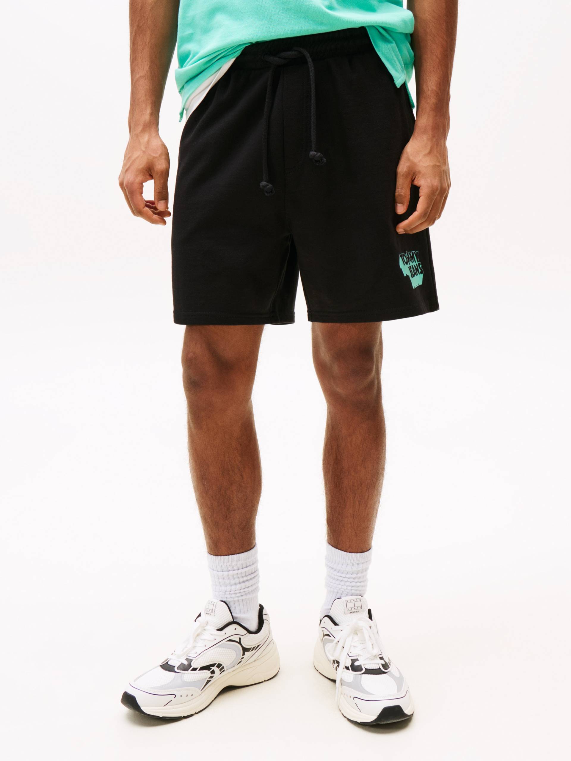 Tommy Jeans Sweatshorts »TJM RLX STACK LOGO SWEATSHRT EXT«, Mit Kordelzug von Tommy Jeans