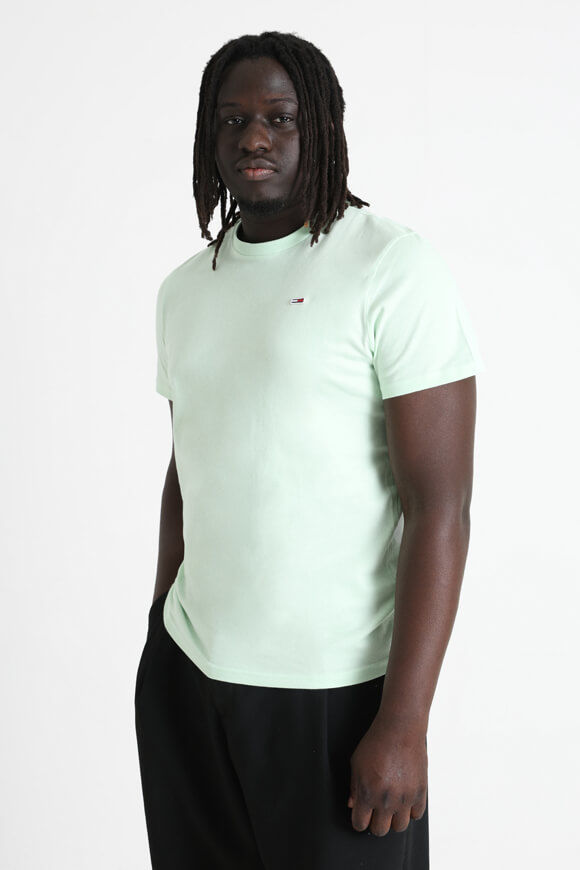 Tommy Jeans T-Shirt | Opal Green | Herren  | M von Tommy Jeans