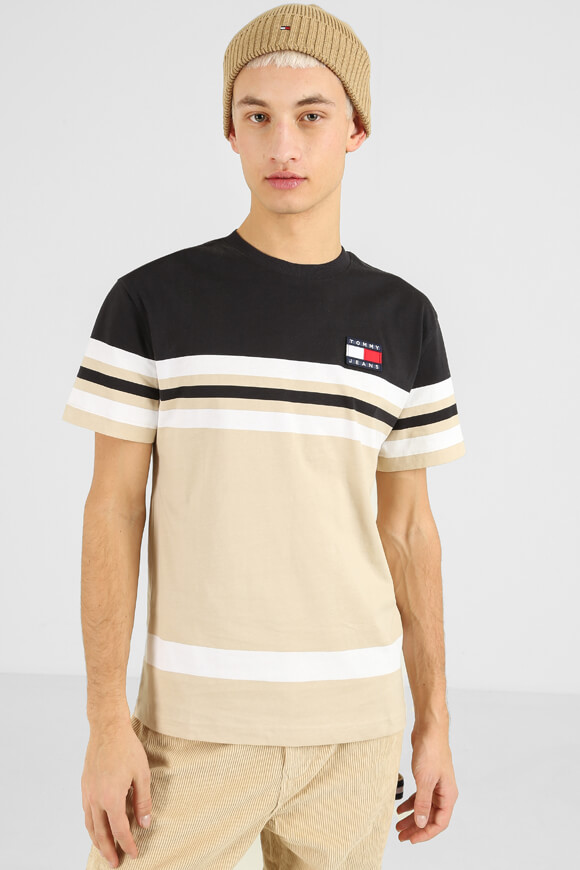 Tommy Jeans T-Shirt | Savannah Sand | Herren | L Tommy Jeans T-Shirt | Savannah Sand | Herren | L von Tommy Jeans