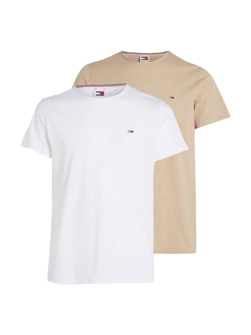 Tommy Jeans T-Shirt »TJM XSLIM 2PACK JASPE«, (Packung, 2er-Pack) von Tommy Jeans