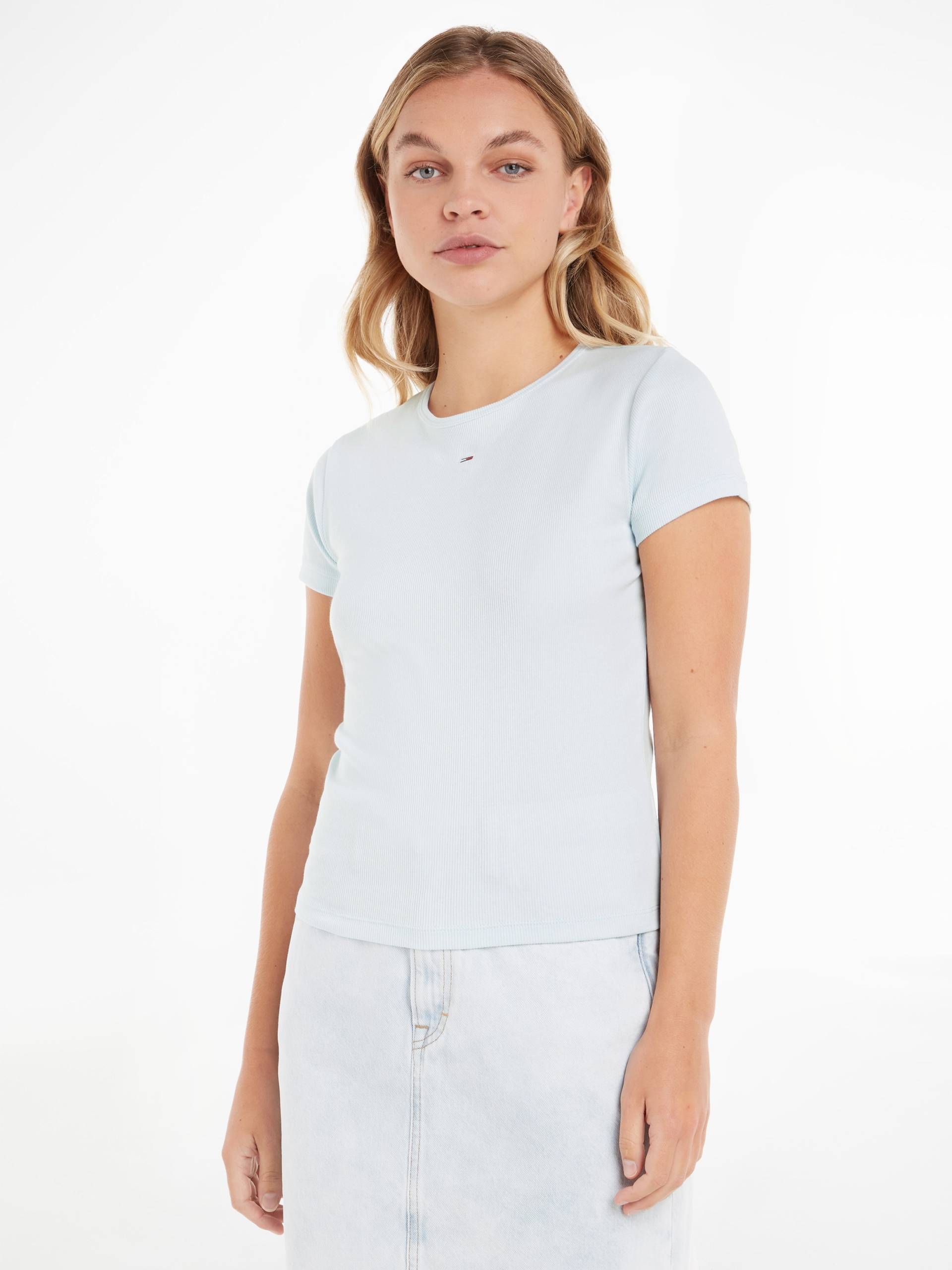 Tommy Jeans T-Shirt »TJW BBY ESSENTIAL RIB SS« von Tommy Jeans