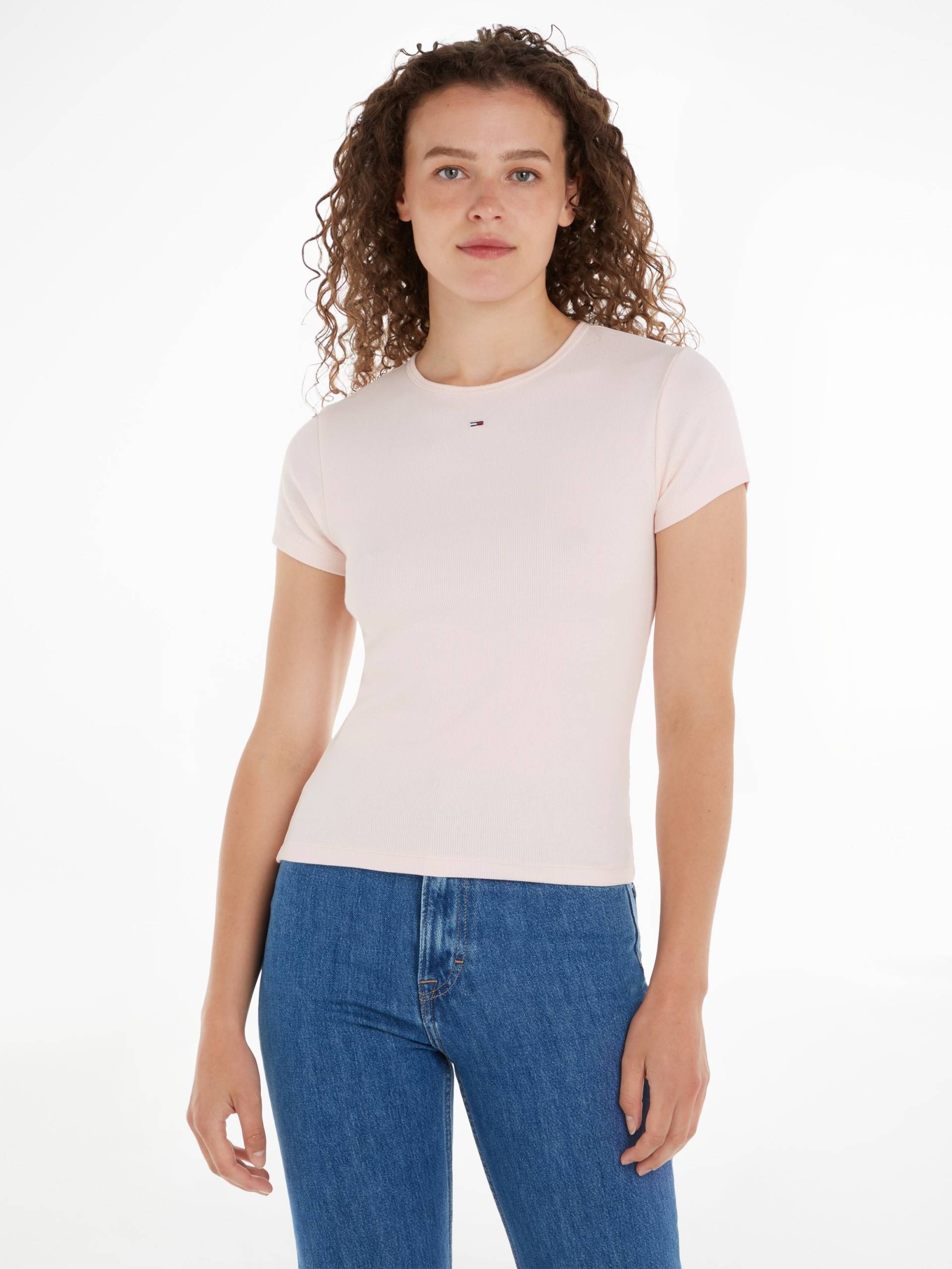 Tommy Jeans T-Shirt »TJW BBY ESSENTIAL RIB SS« von Tommy Jeans