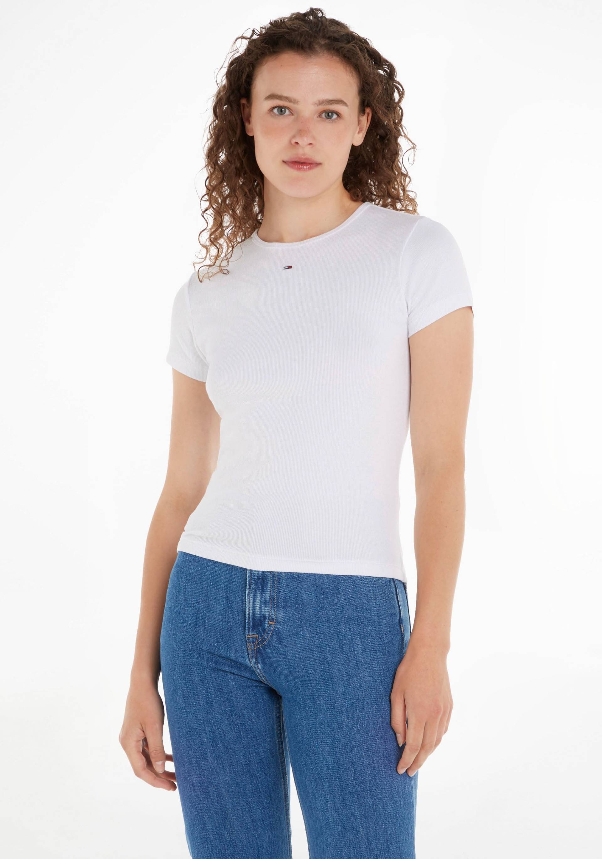 Tommy Jeans T-Shirt »TJW BBY ESSENTIAL RIB SS« von Tommy Jeans