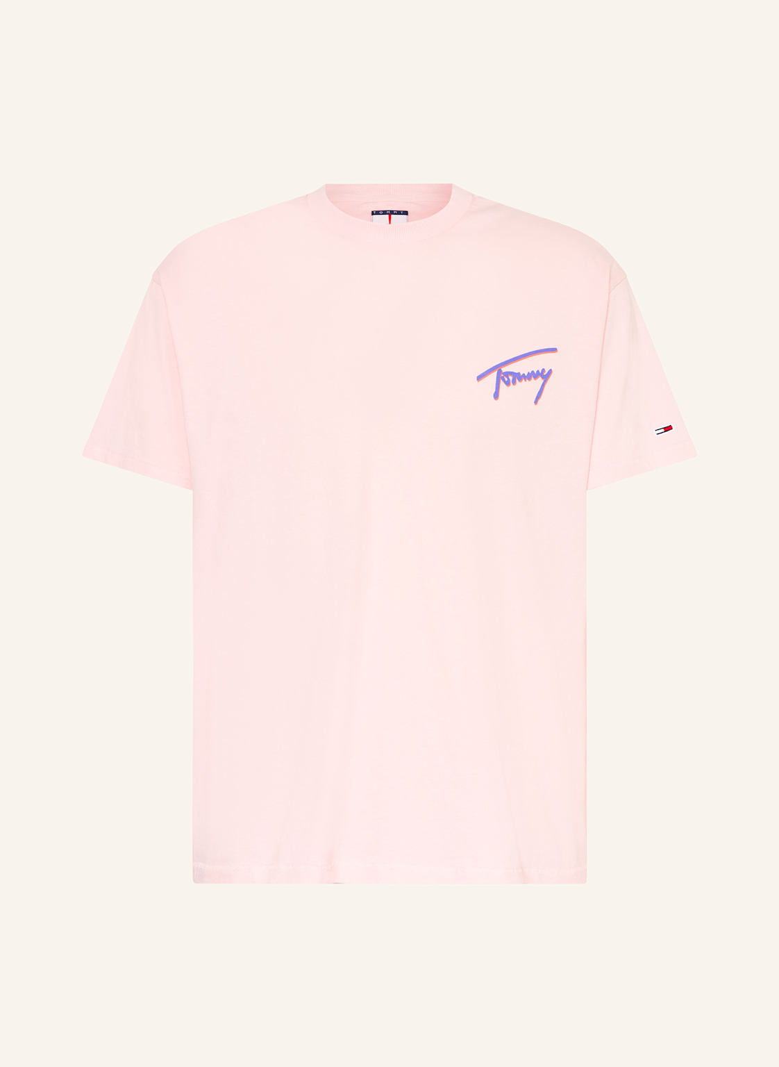 Tommy Jeans T-Shirt rosa Tommy Jeans T-Shirt rosa von Tommy Jeans