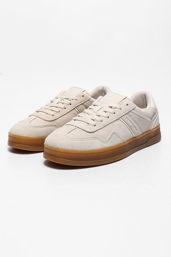 Tommy Jeans The Greenwich Suede Sneaker | Newsprint | Damen | EU38 Tommy Jeans The Greenwich Suede Sneaker | Newsprint | Damen | EU38 von Tommy Jeans