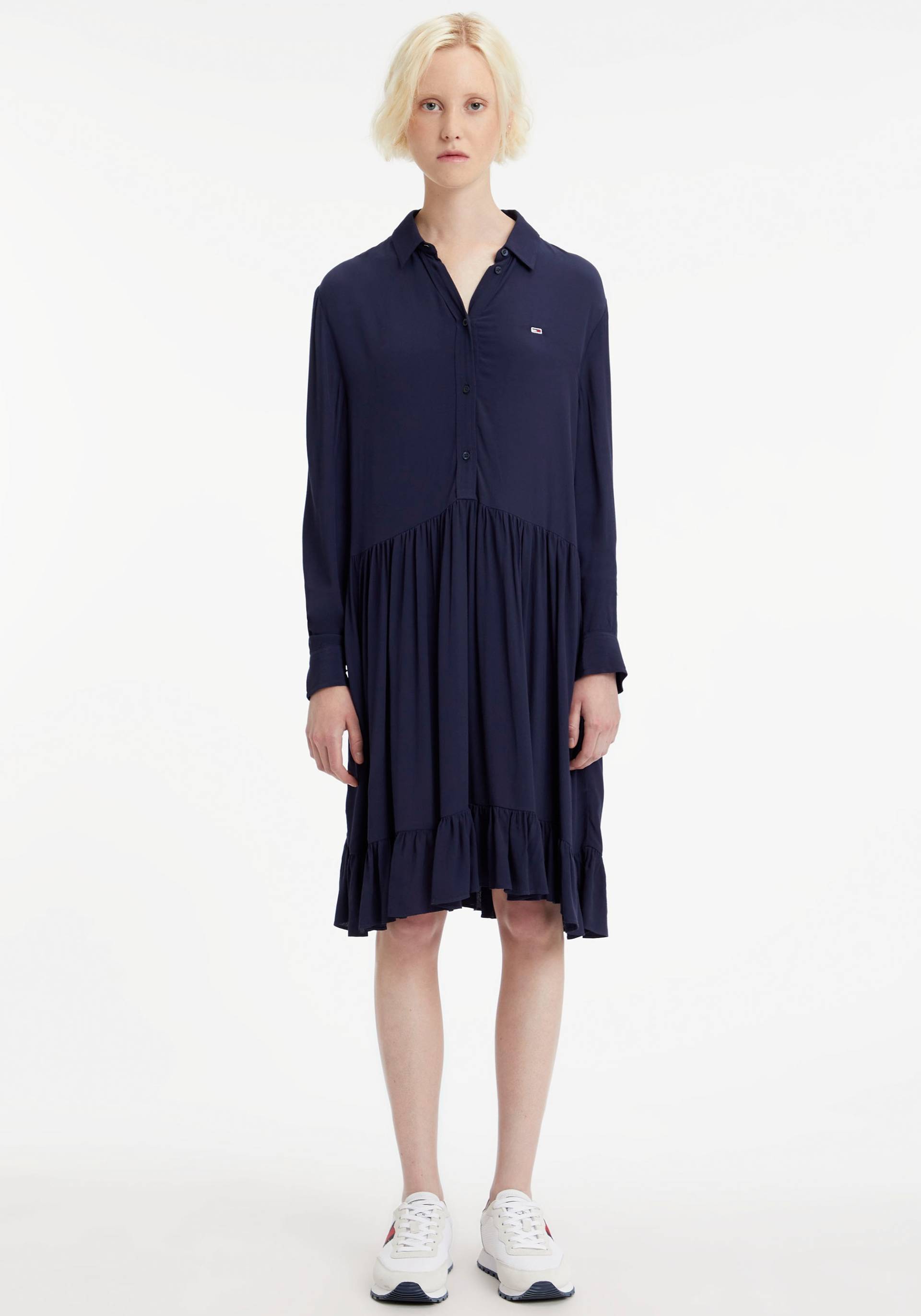 Tommy Jeans Volantkleid »TJW TIERED SHIRT DRESS« von Tommy Jeans