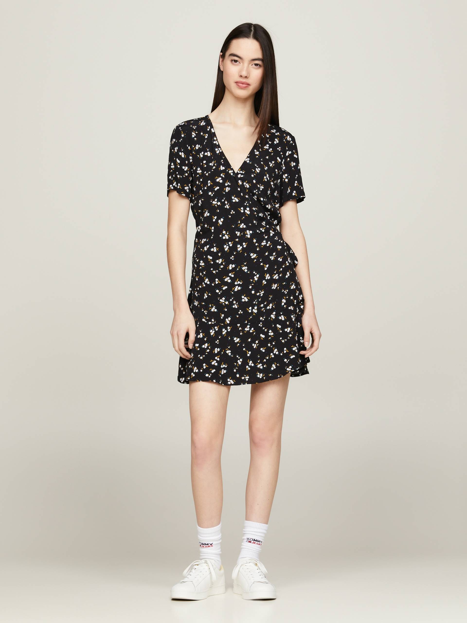 Tommy Jeans Wickelkleid »TJW FLORAL RUFFLE WRAP DRESS« von Tommy Jeans