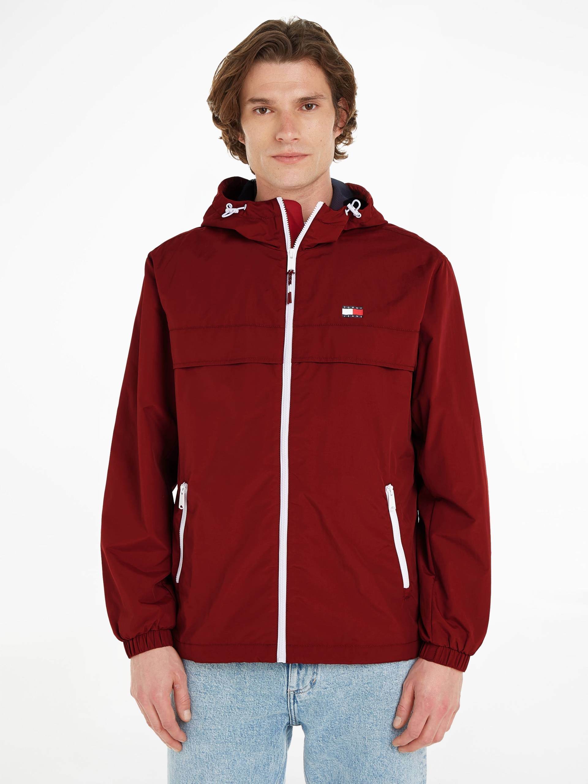 Tommy Jeans Blouson »TJM CHICAGO WINDBREAKER EXT«, mit Kapuze von Tommy Jeans