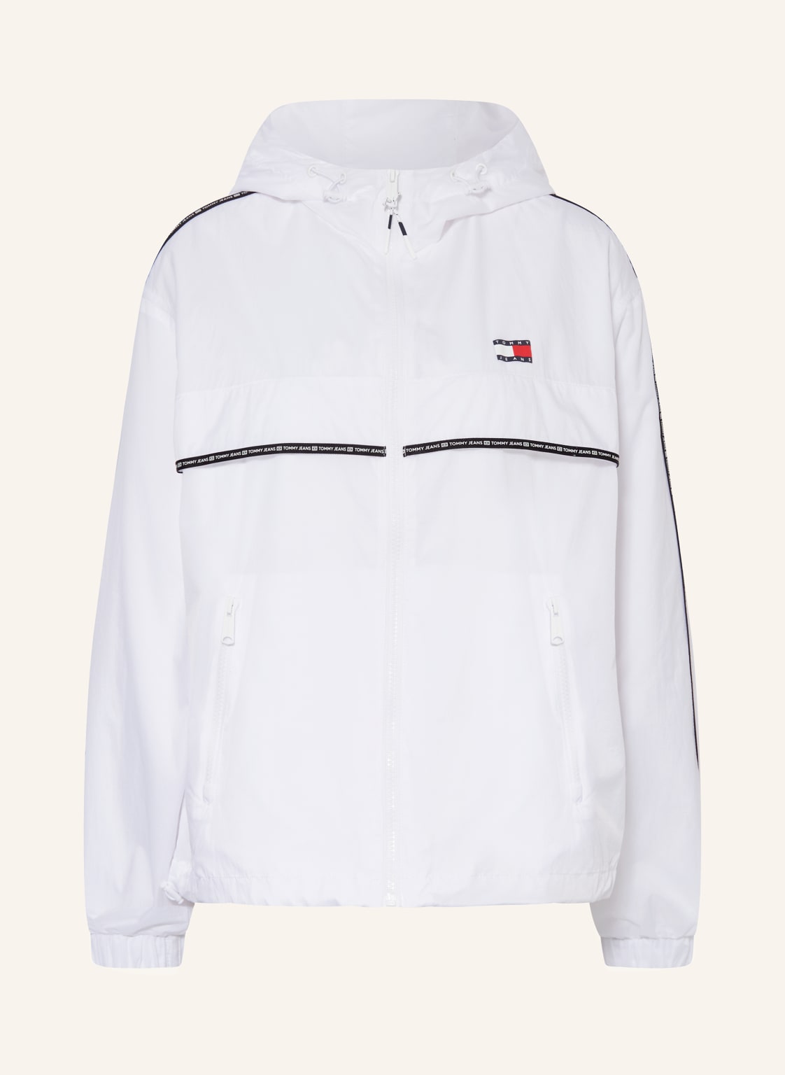 Tommy Jeans Windbreaker weiss von Tommy Jeans