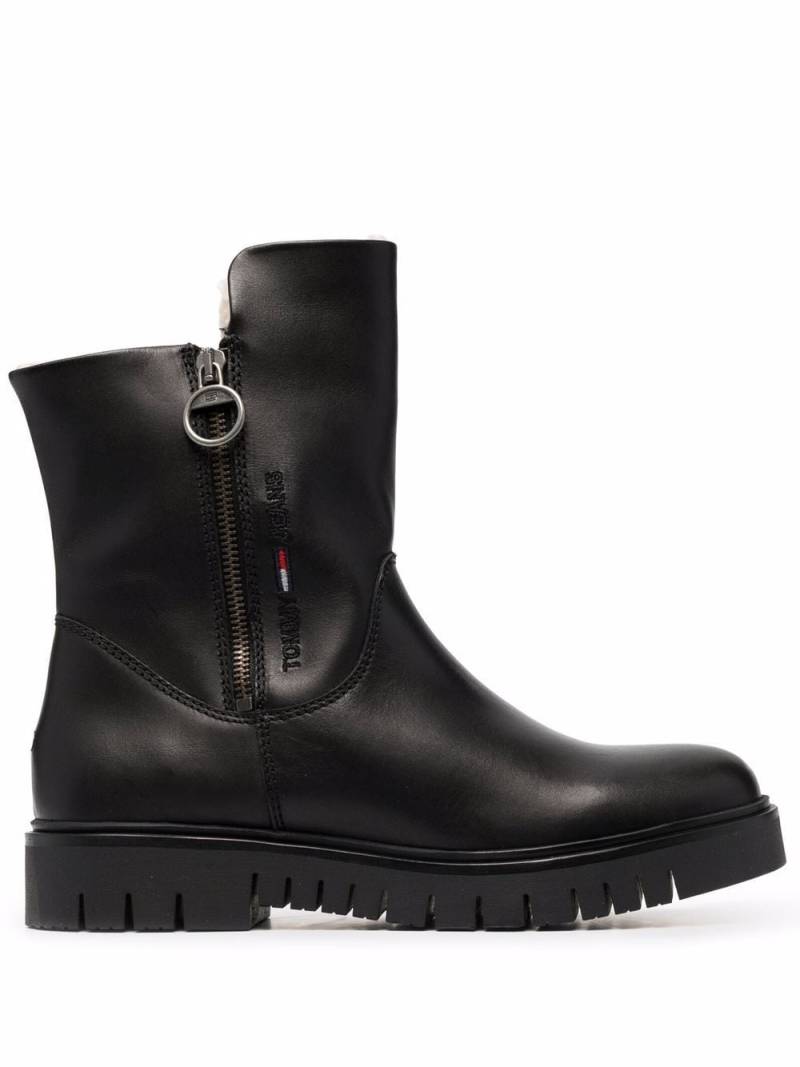 Tommy Jeans fur lining boots - Black von Tommy Jeans